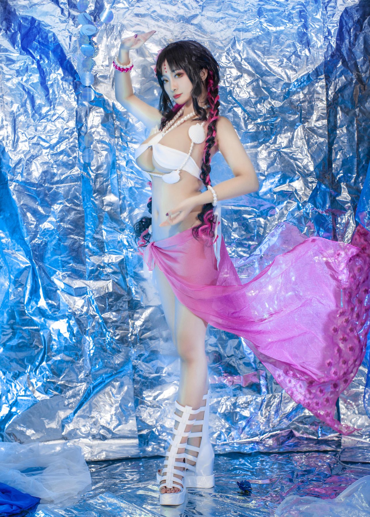 洛璃LoLiSAMA 杀生院泳装 COS写真