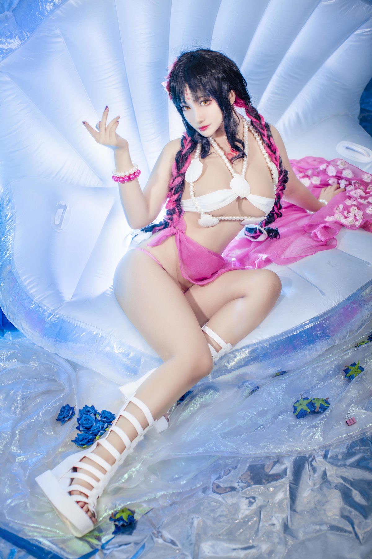 洛璃LoLiSAMA 杀生院泳装 COS写真