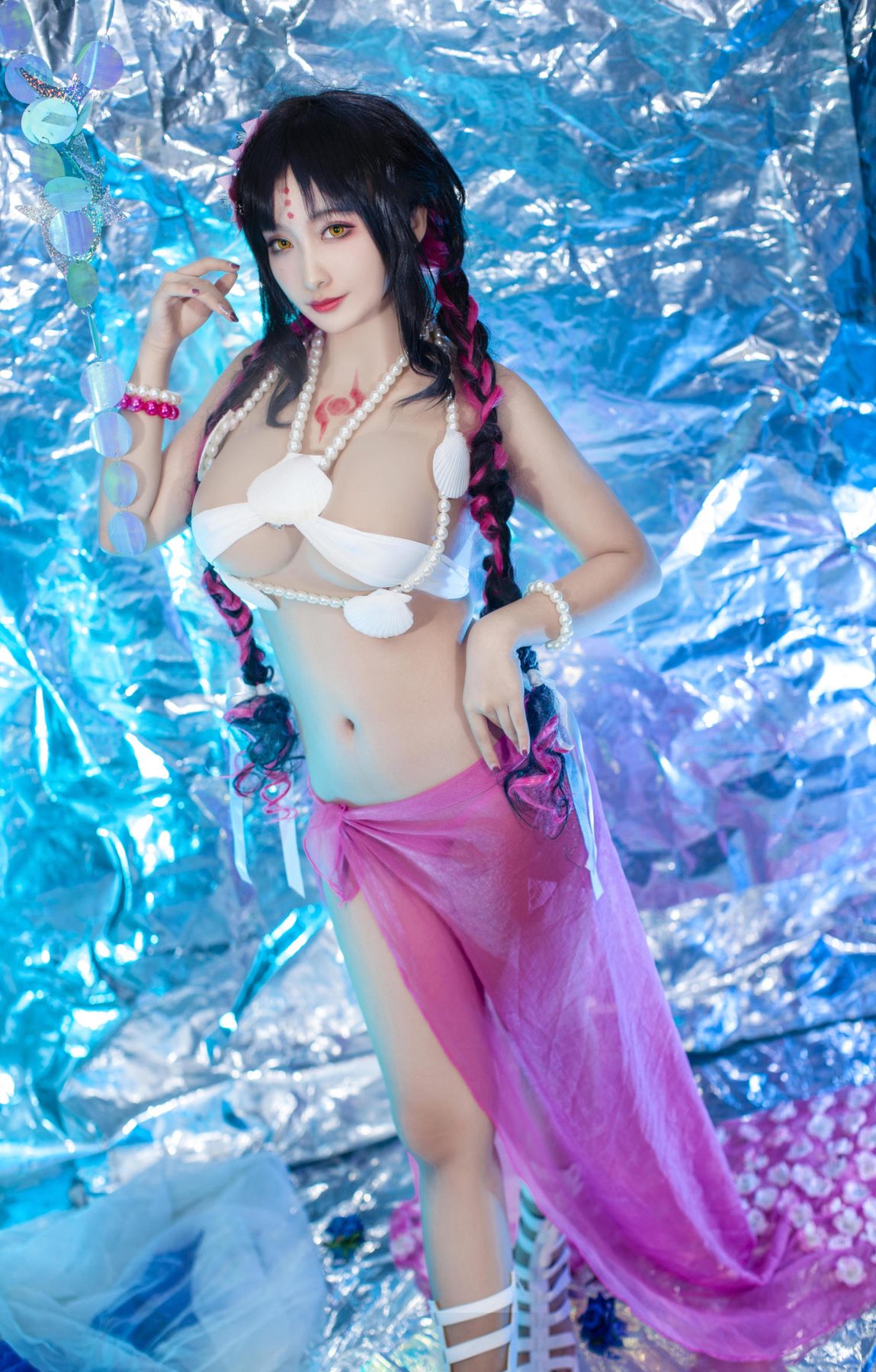 洛璃LoLiSAMA 杀生院泳装 COS写真