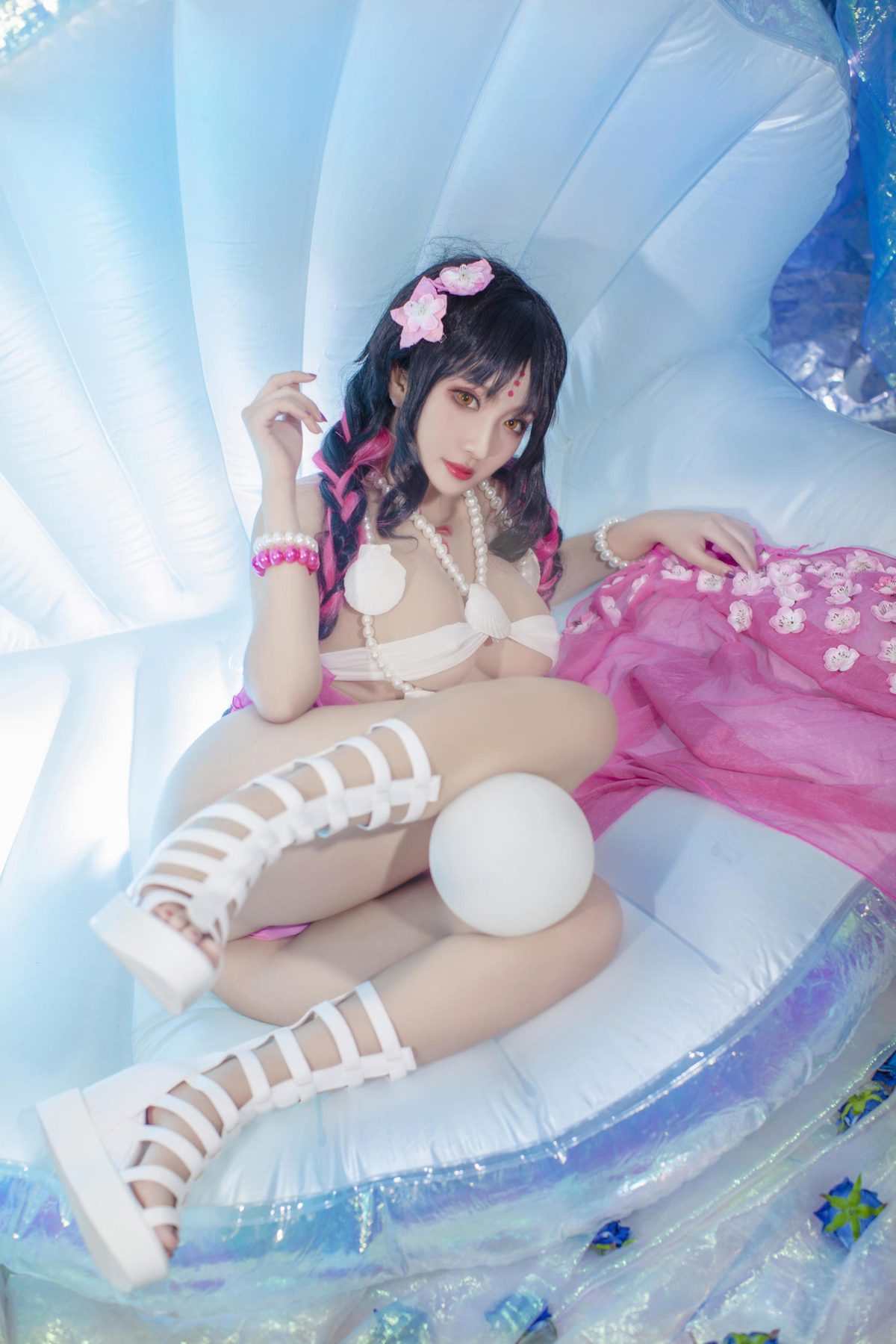 洛璃LoLiSAMA 杀生院泳装 COS写真