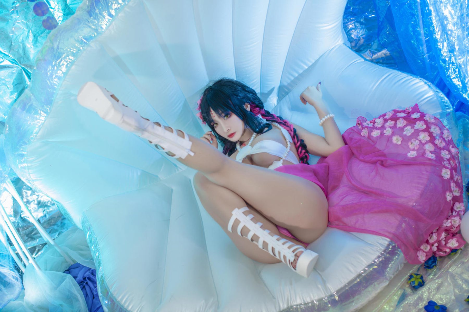 洛璃LoLiSAMA 杀生院泳装 COS写真