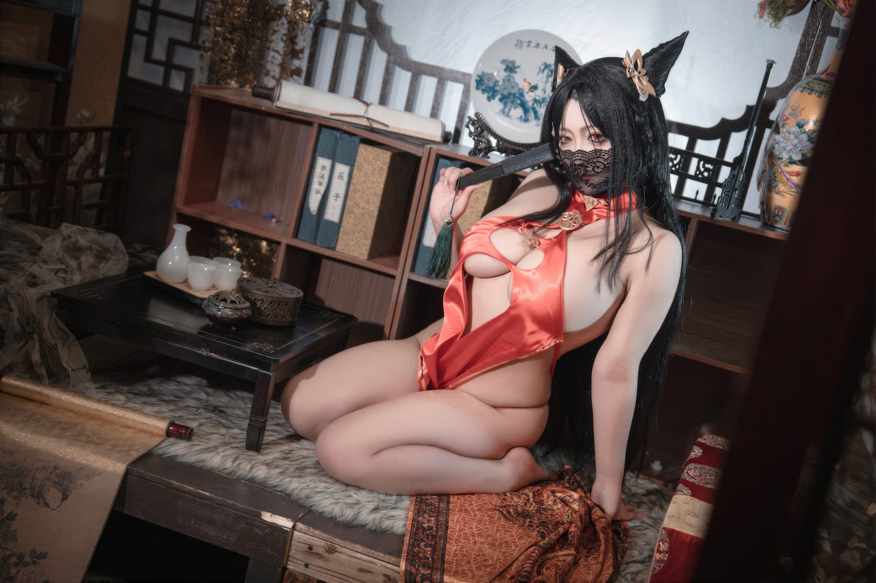 洛璃LoLiSAMA 碧蓝航线 海筹·醒梦芳醇 COS写真