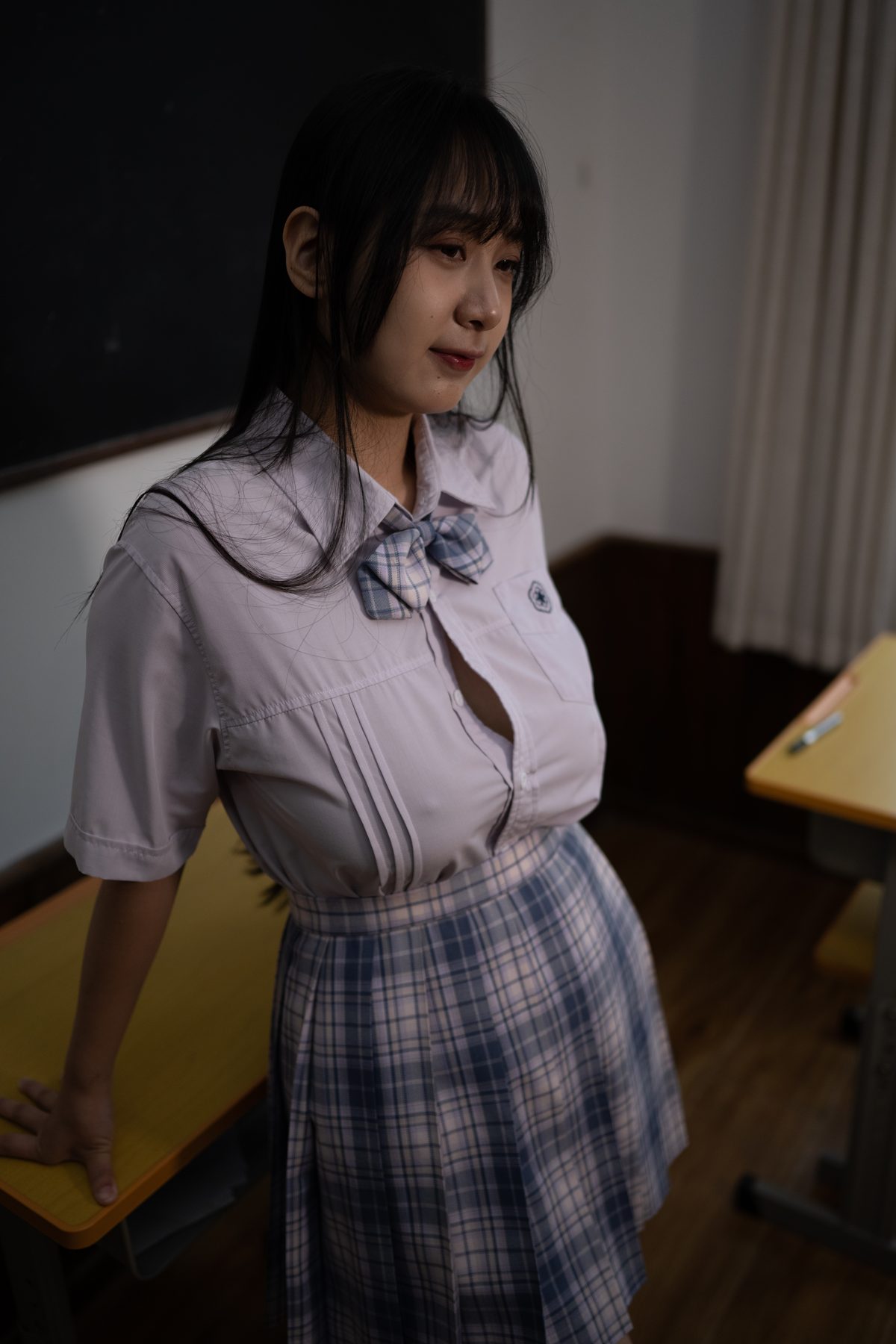 浅安安 教师JK 私房未修 COS写真