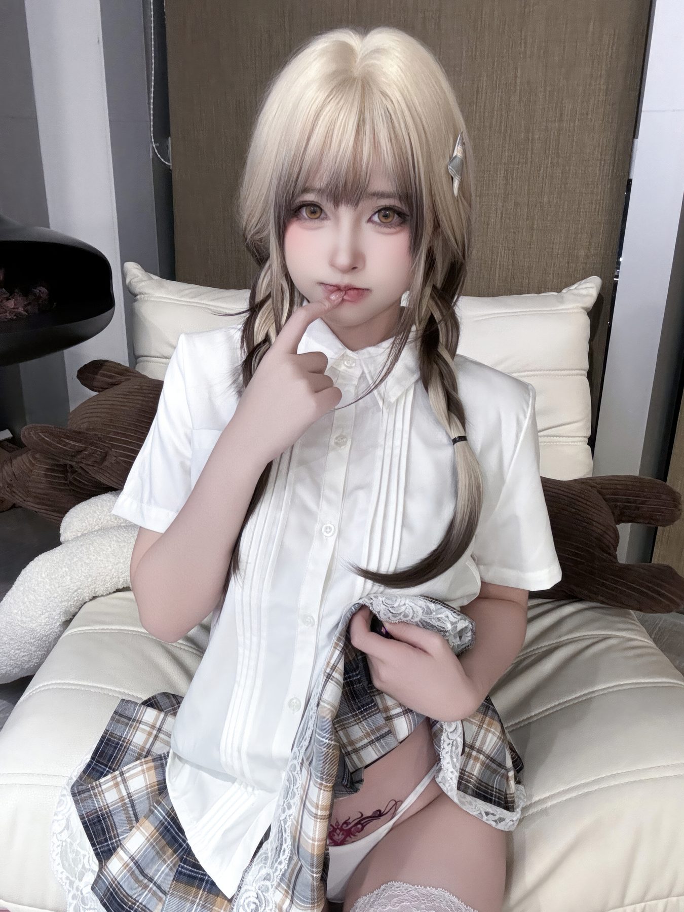 清水由乃 白衫碎影 COS写真