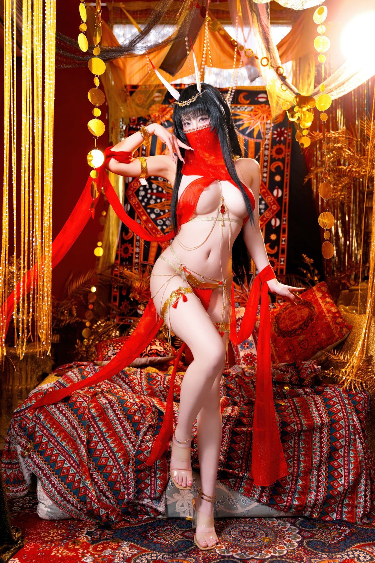 清水由乃 能代舞娘 COS写真