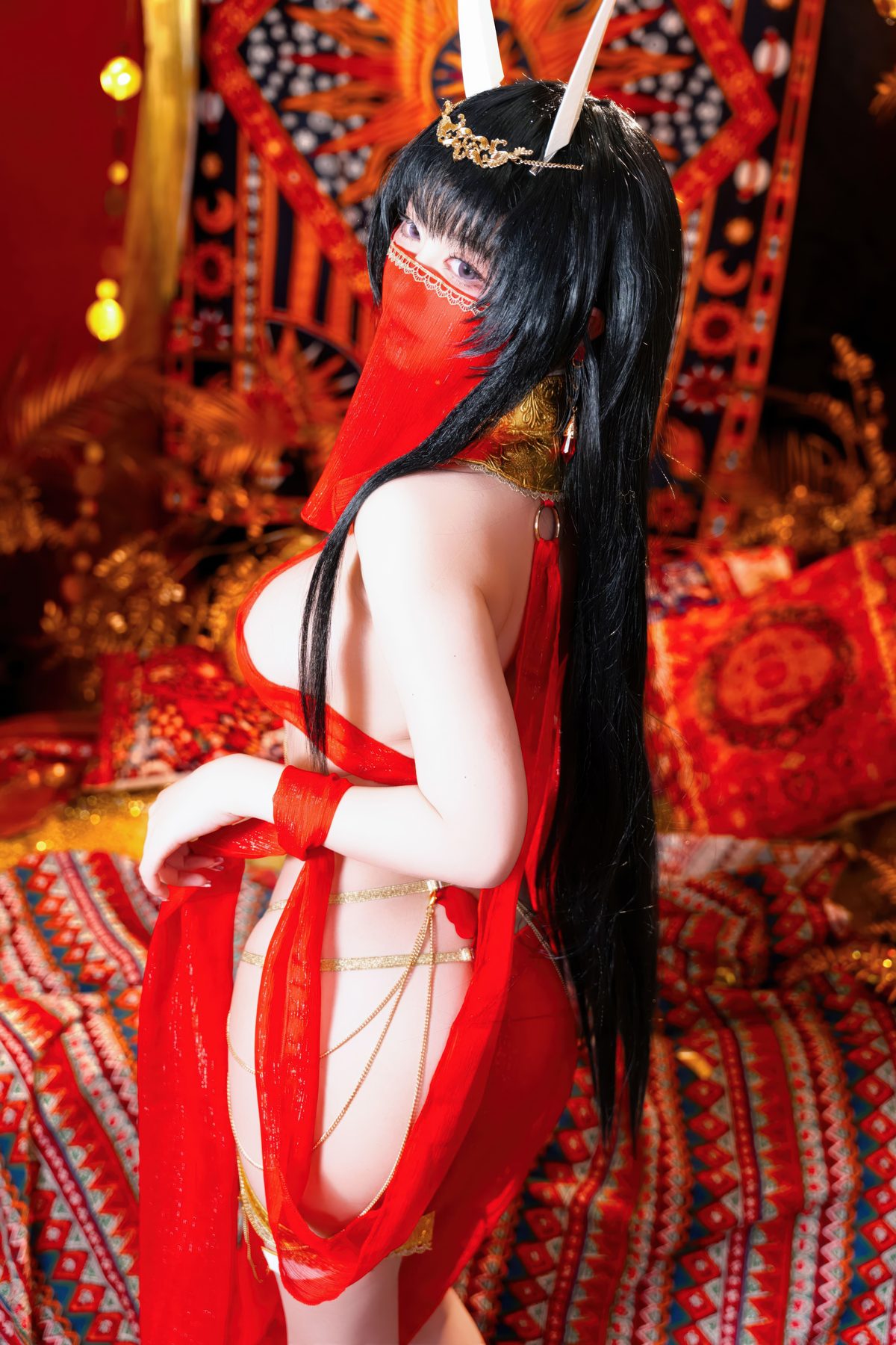 清水由乃 能代舞娘 COS写真