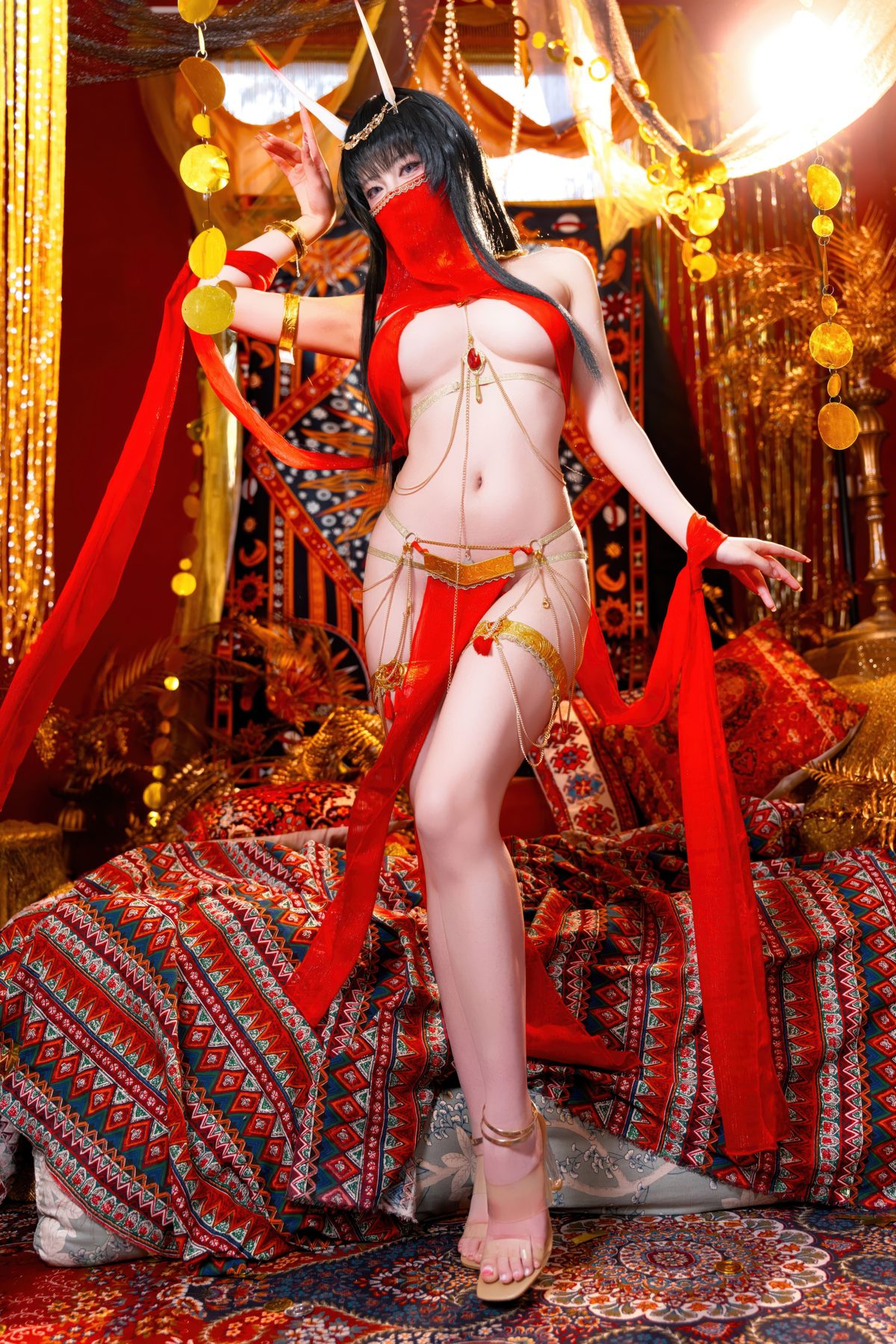 清水由乃 能代舞娘 COS写真