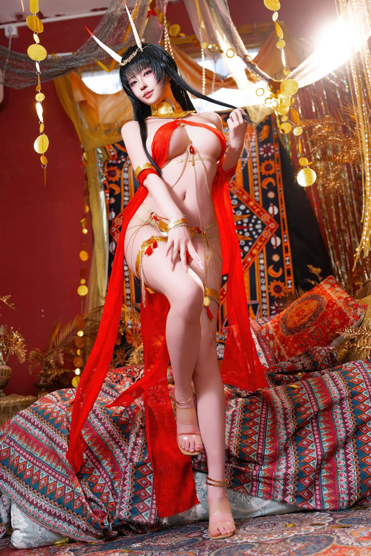 清水由乃 能代舞娘 COS写真
