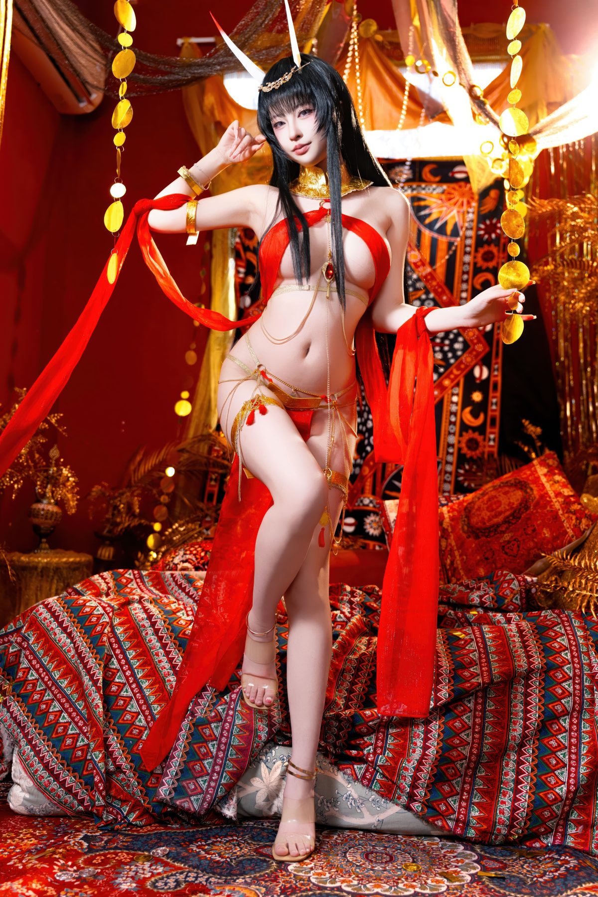 清水由乃 能代舞娘 COS写真