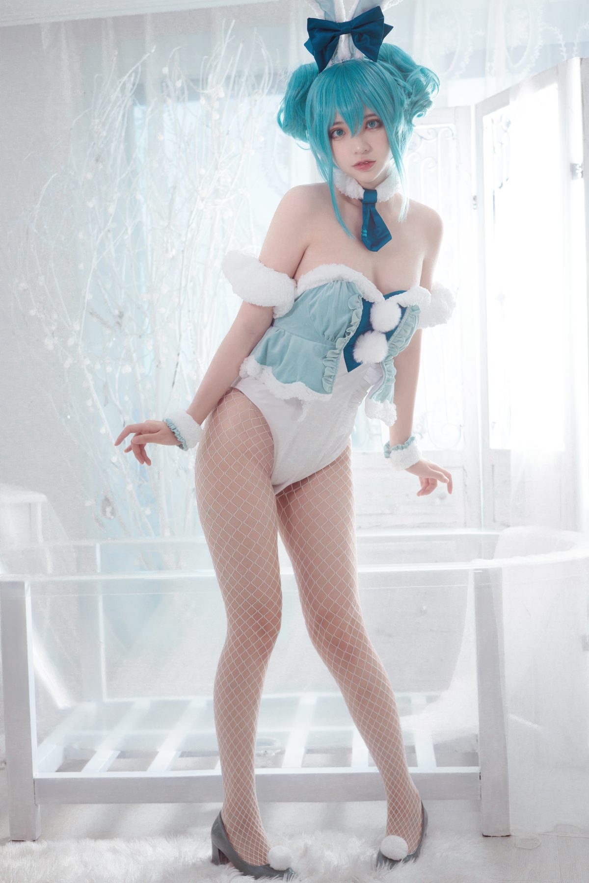 疯猫ss miku初音兔女郎 COS写真