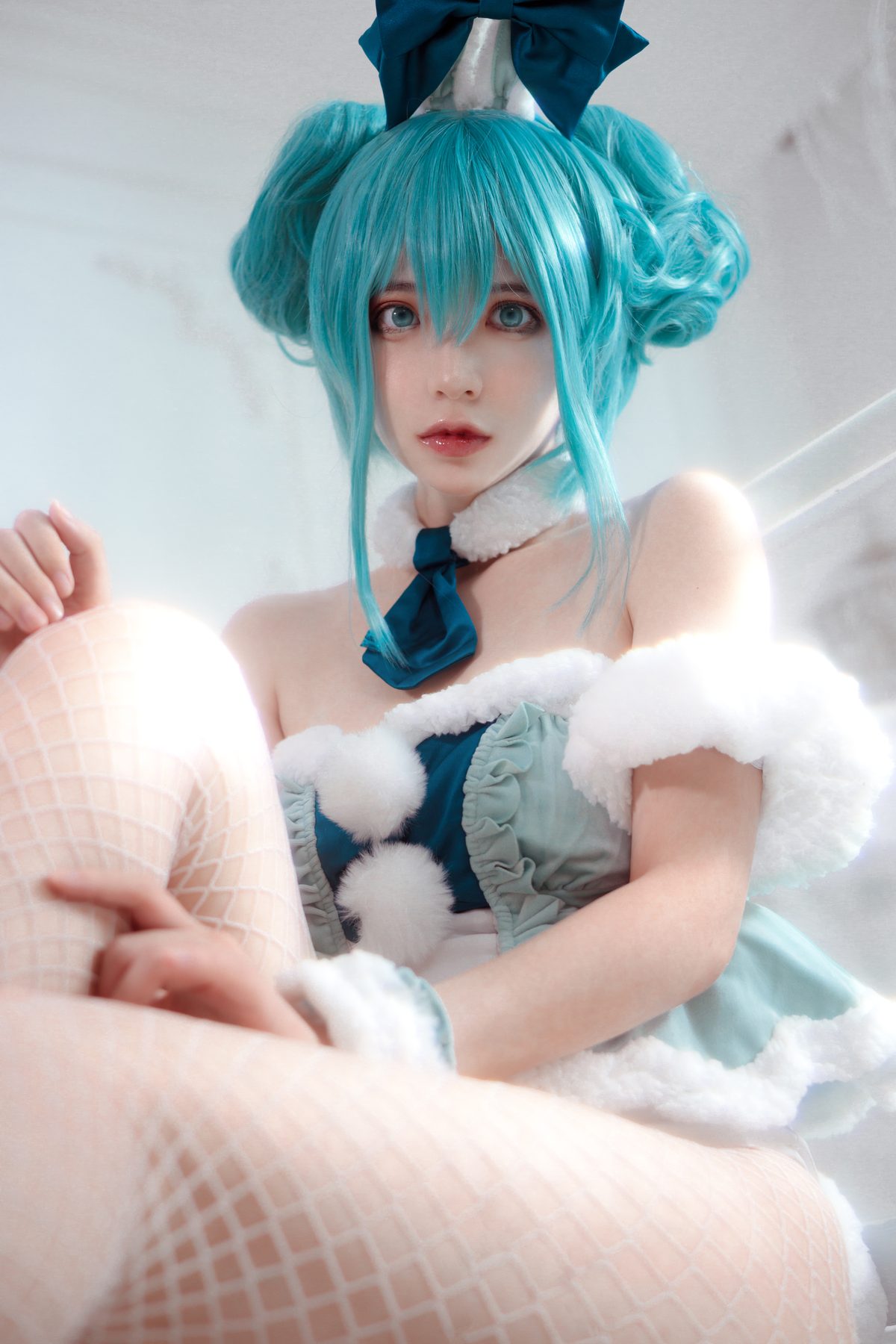 疯猫ss miku初音兔女郎 COS写真