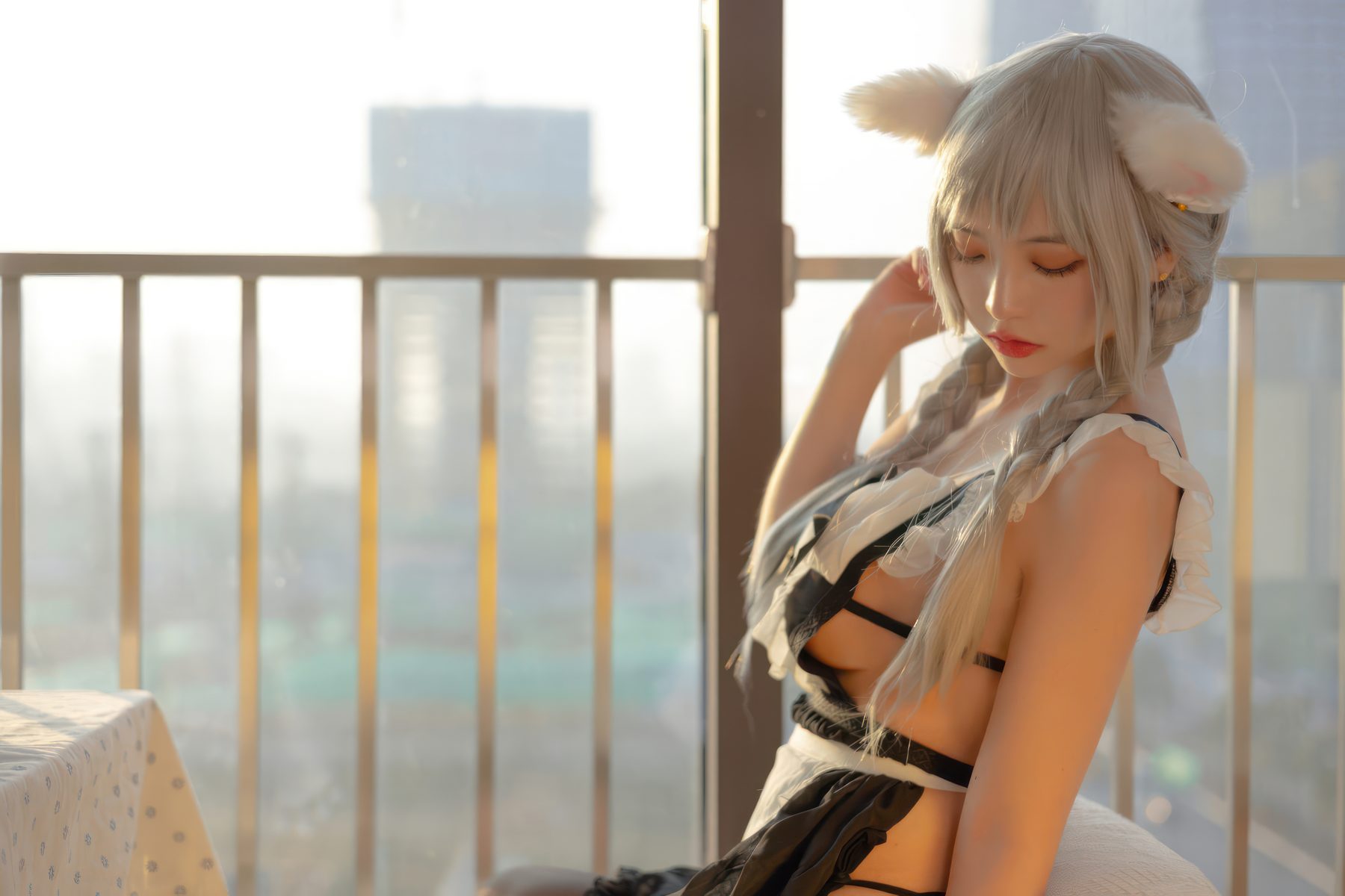 疯猫ss 夕女仆 40P 265MB COS写真