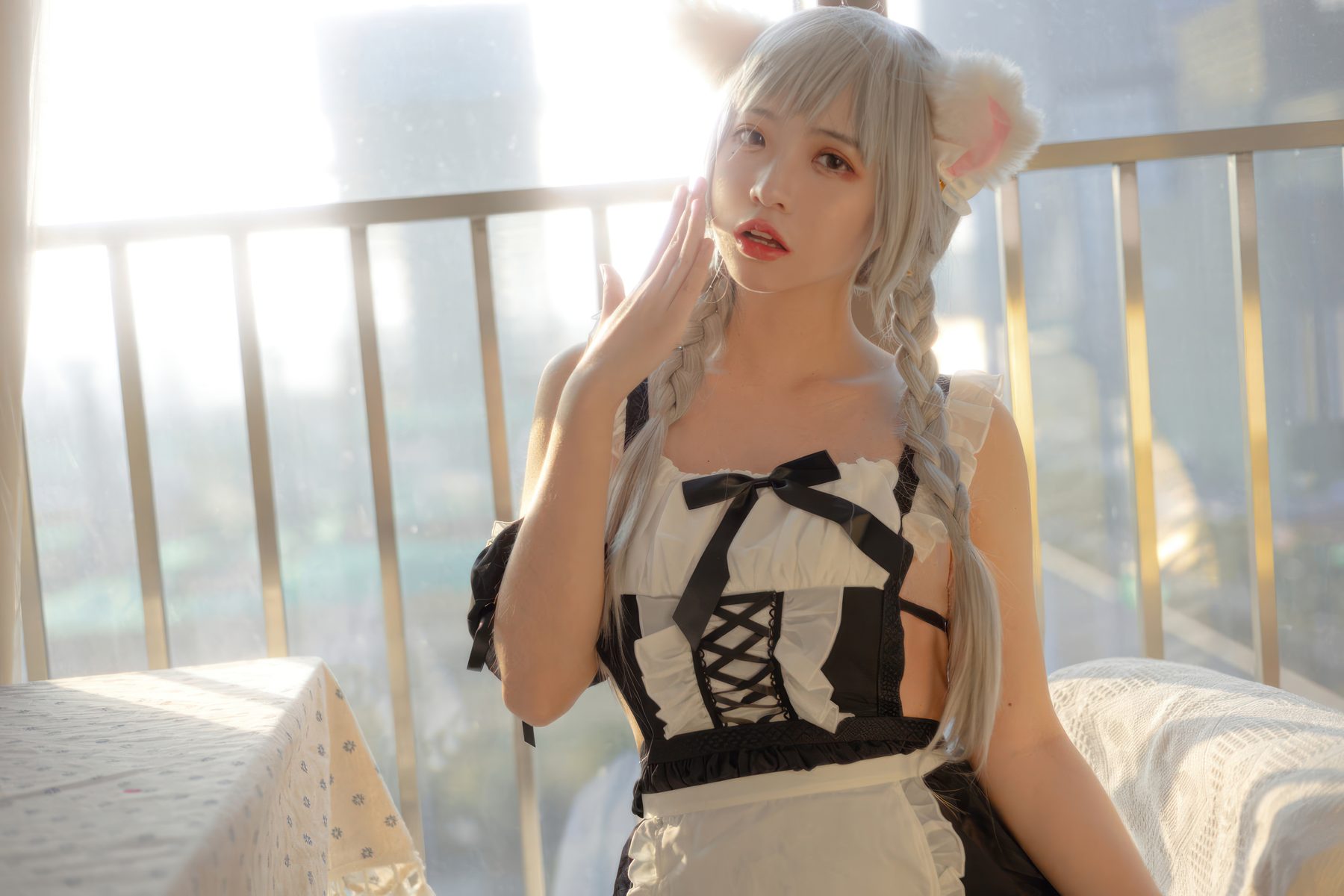 疯猫ss 夕女仆 40P 265MB COS写真