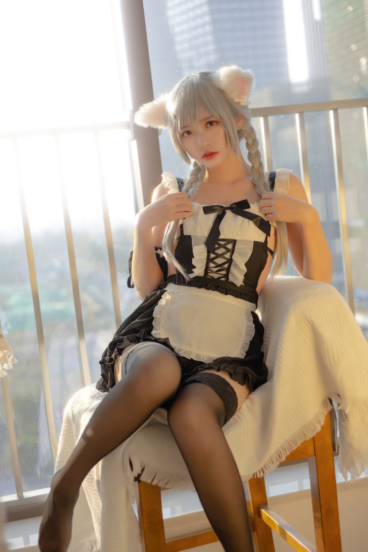 疯猫ss 夕女仆 40P 265MB COS写真