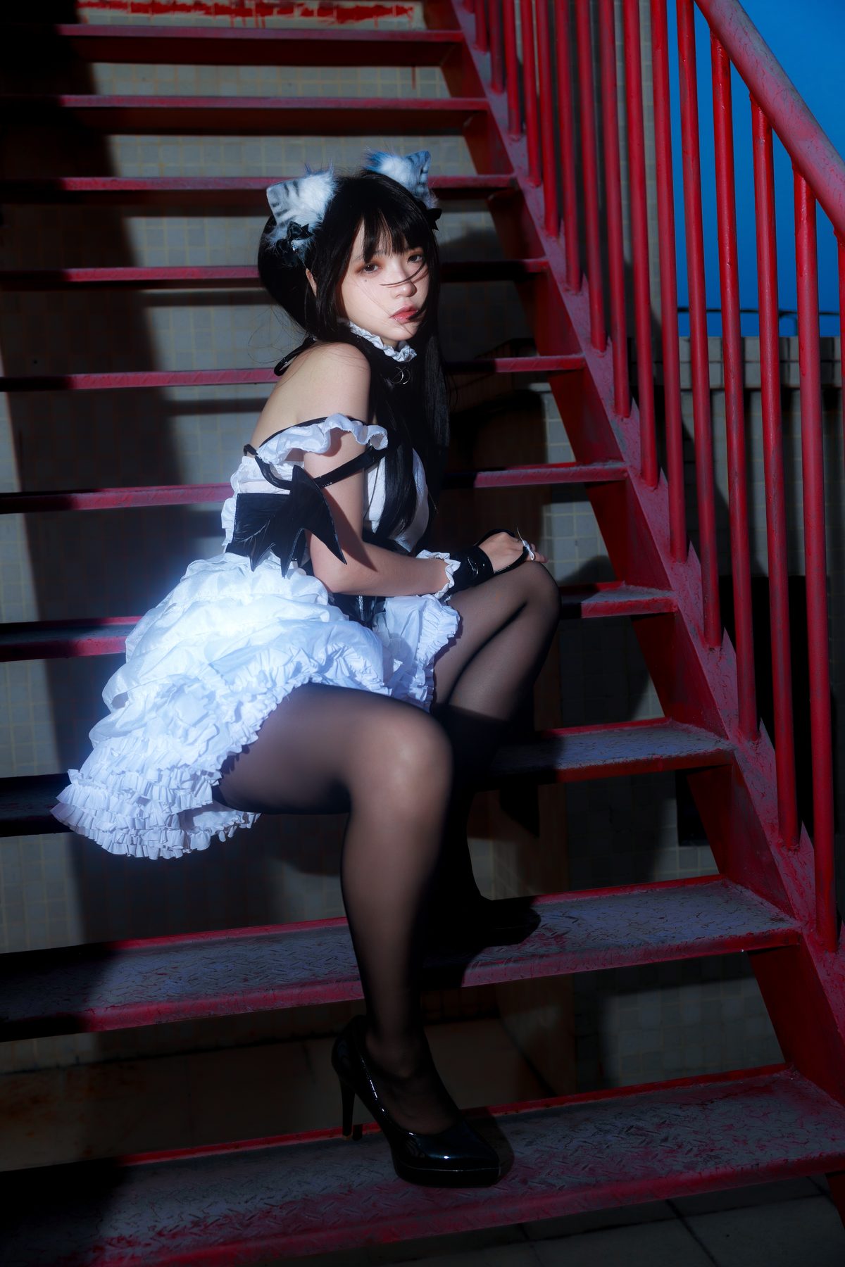 疯猫ss 红梯女卟 COS写真