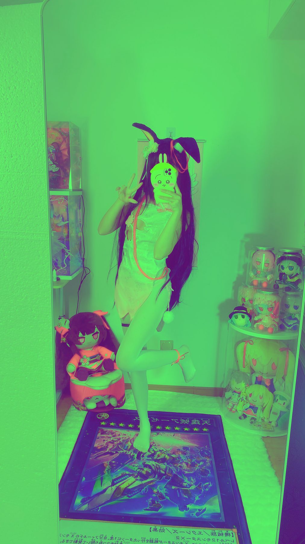 白栎Shirly 碧蓝航线 长门旗袍 COS写真
