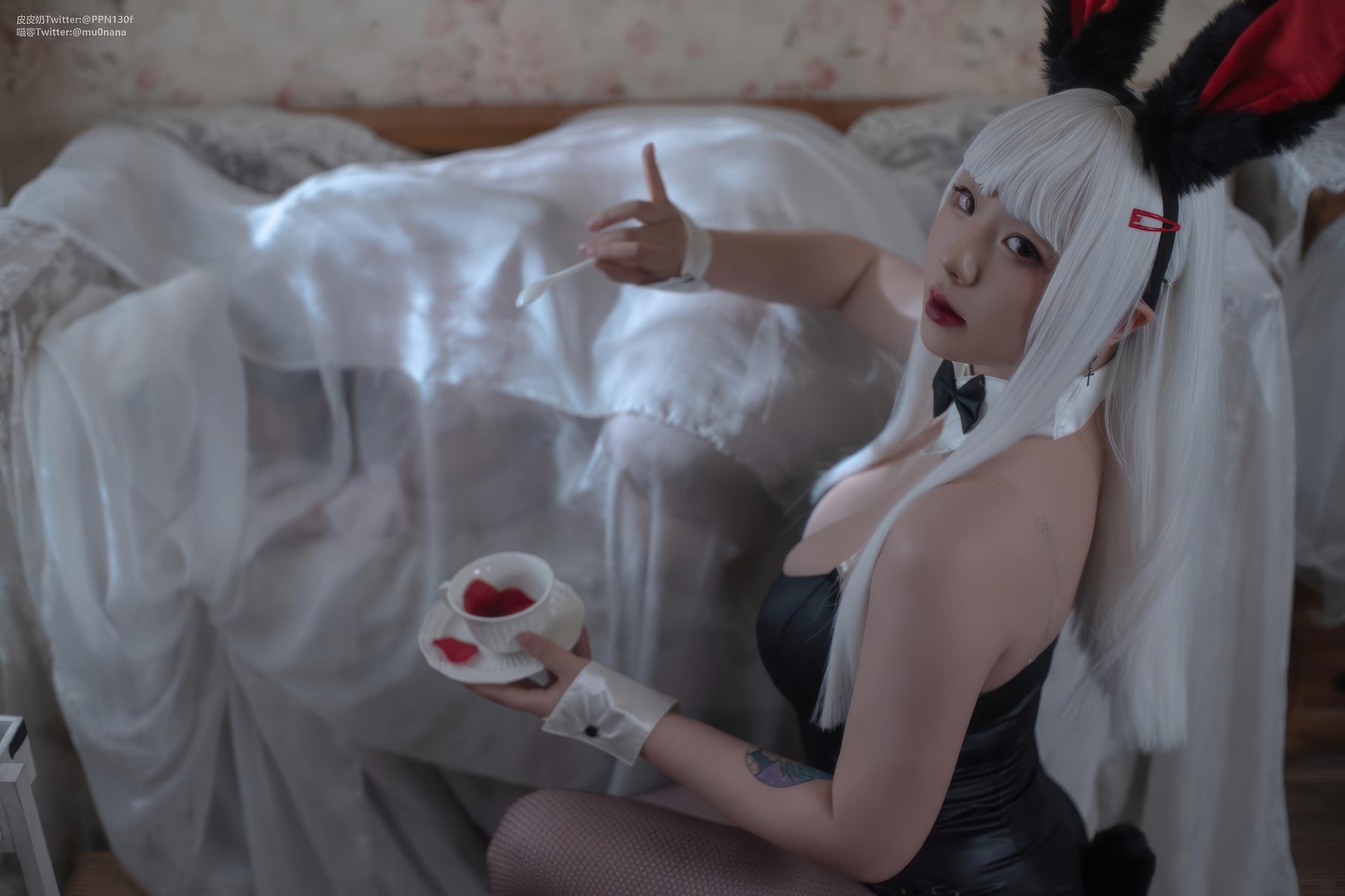 皮皮奶 穆零Mu0 双人兔兔 COS写真