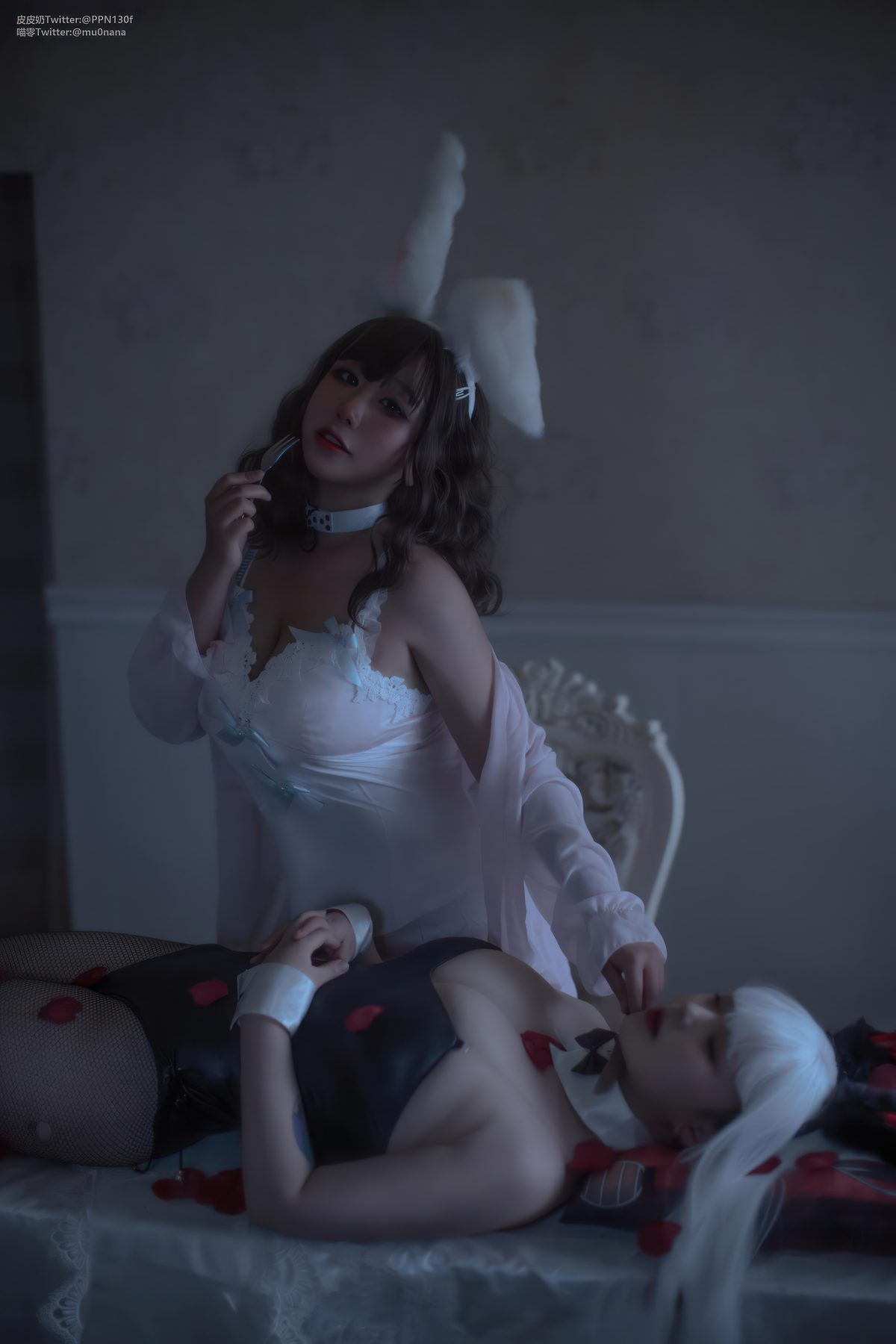 皮皮奶 穆零Mu0 双人兔兔 COS写真