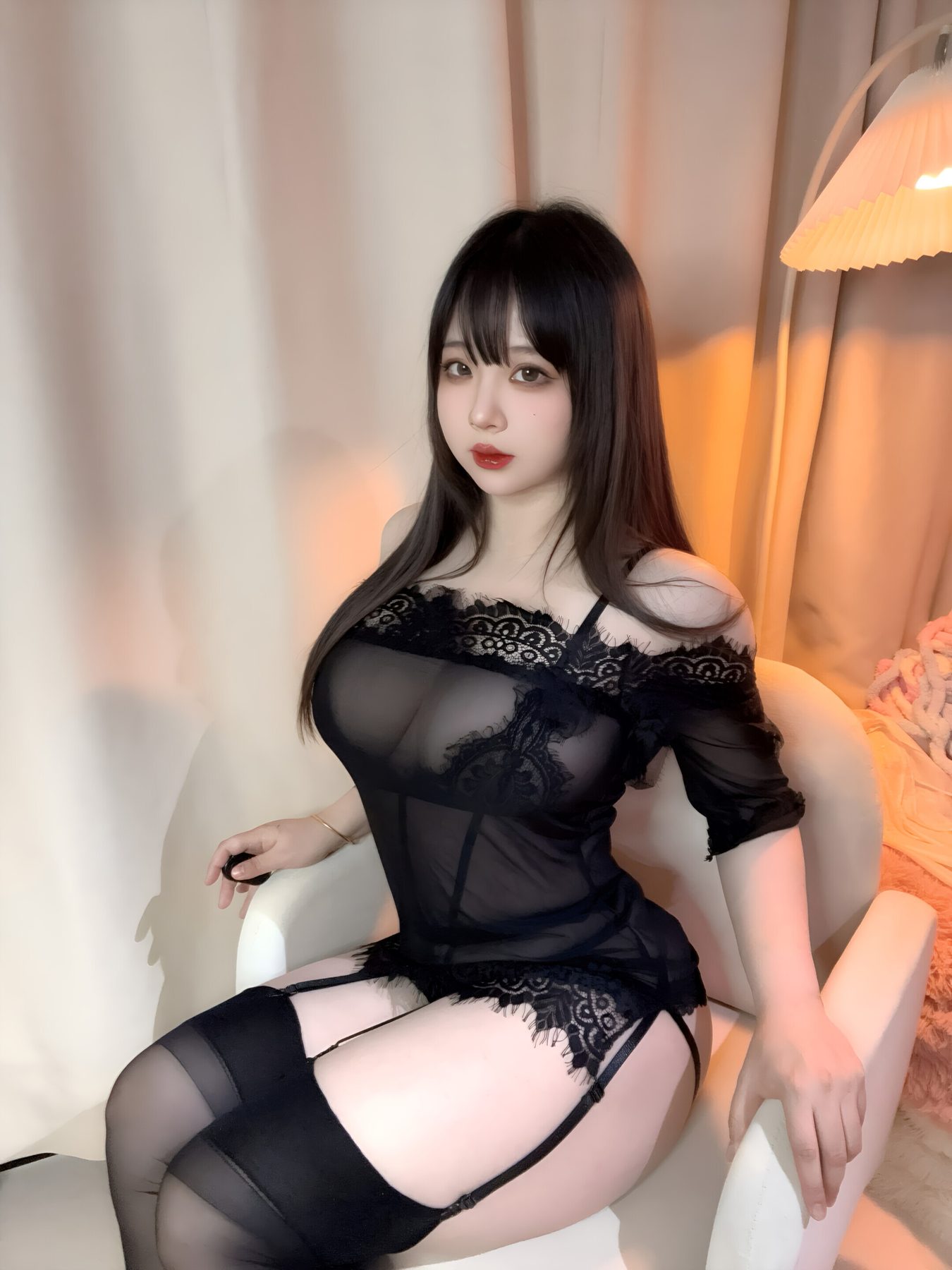 皮皮奶可可爱了啦 蔷薇花 COS写真