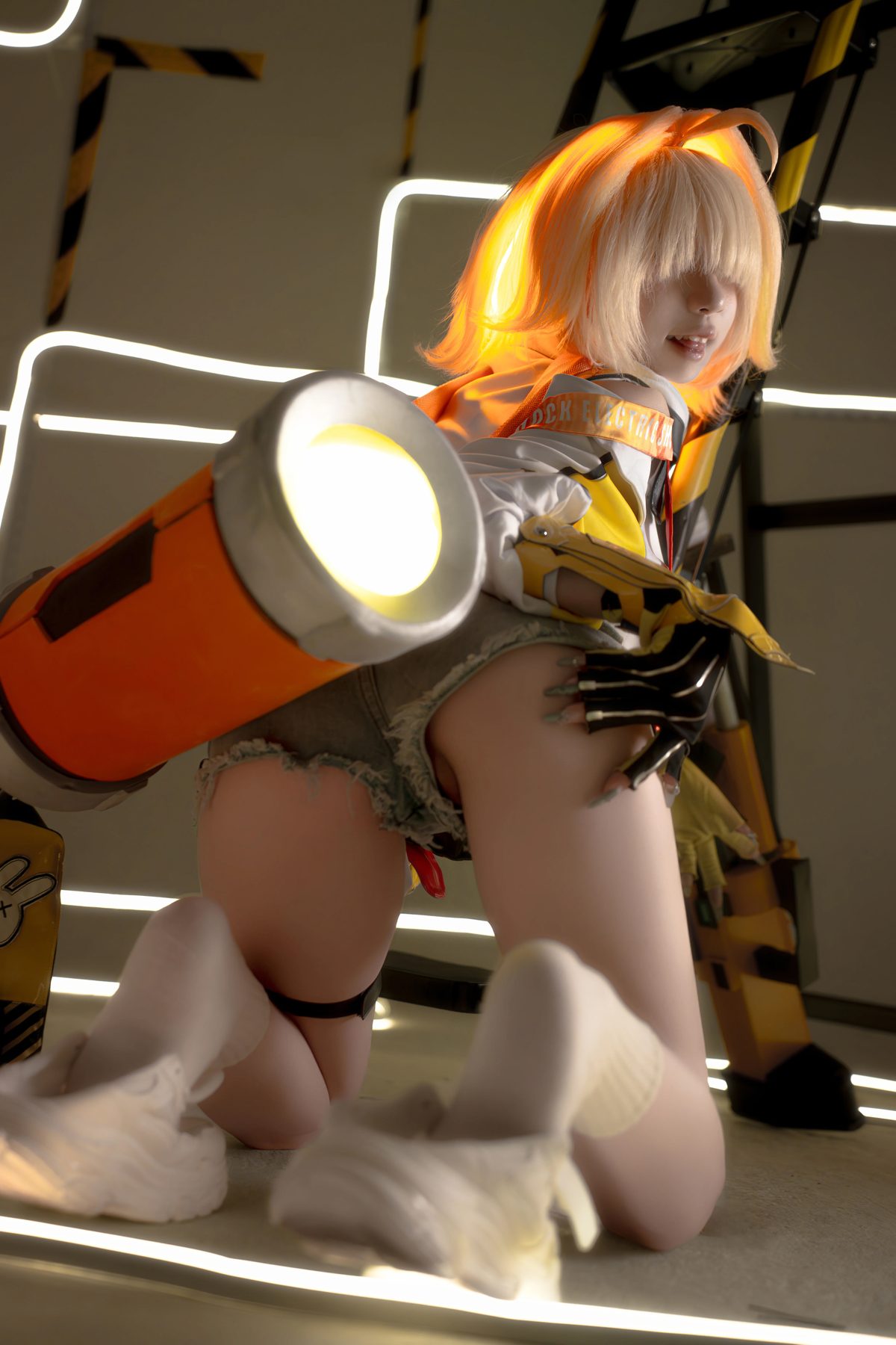纸悦Etsu ko Nikke胜利女神 伊莱格 COS写真