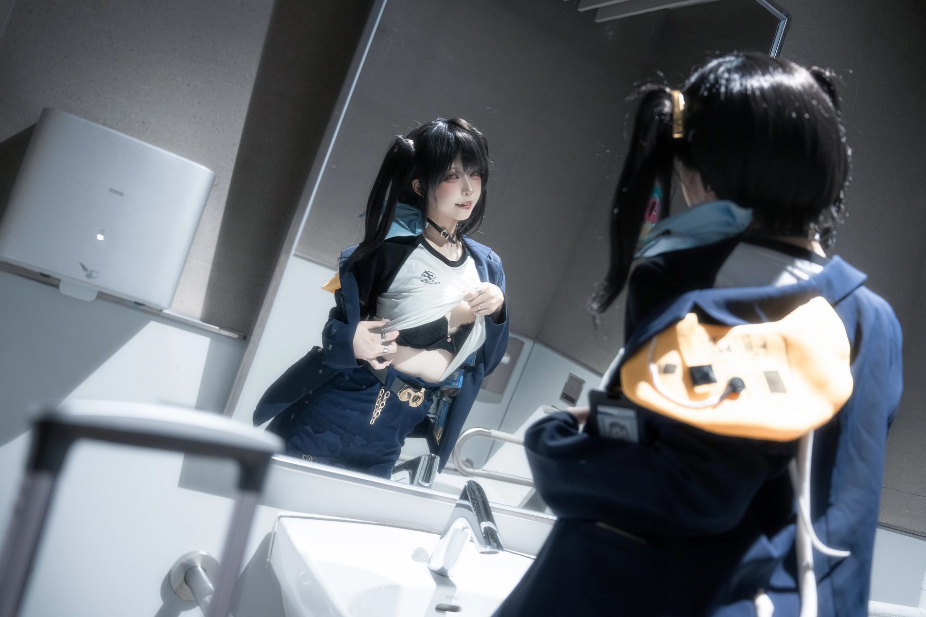 纸悦Etsu ko Nikke胜利女神 索拉 COS写真