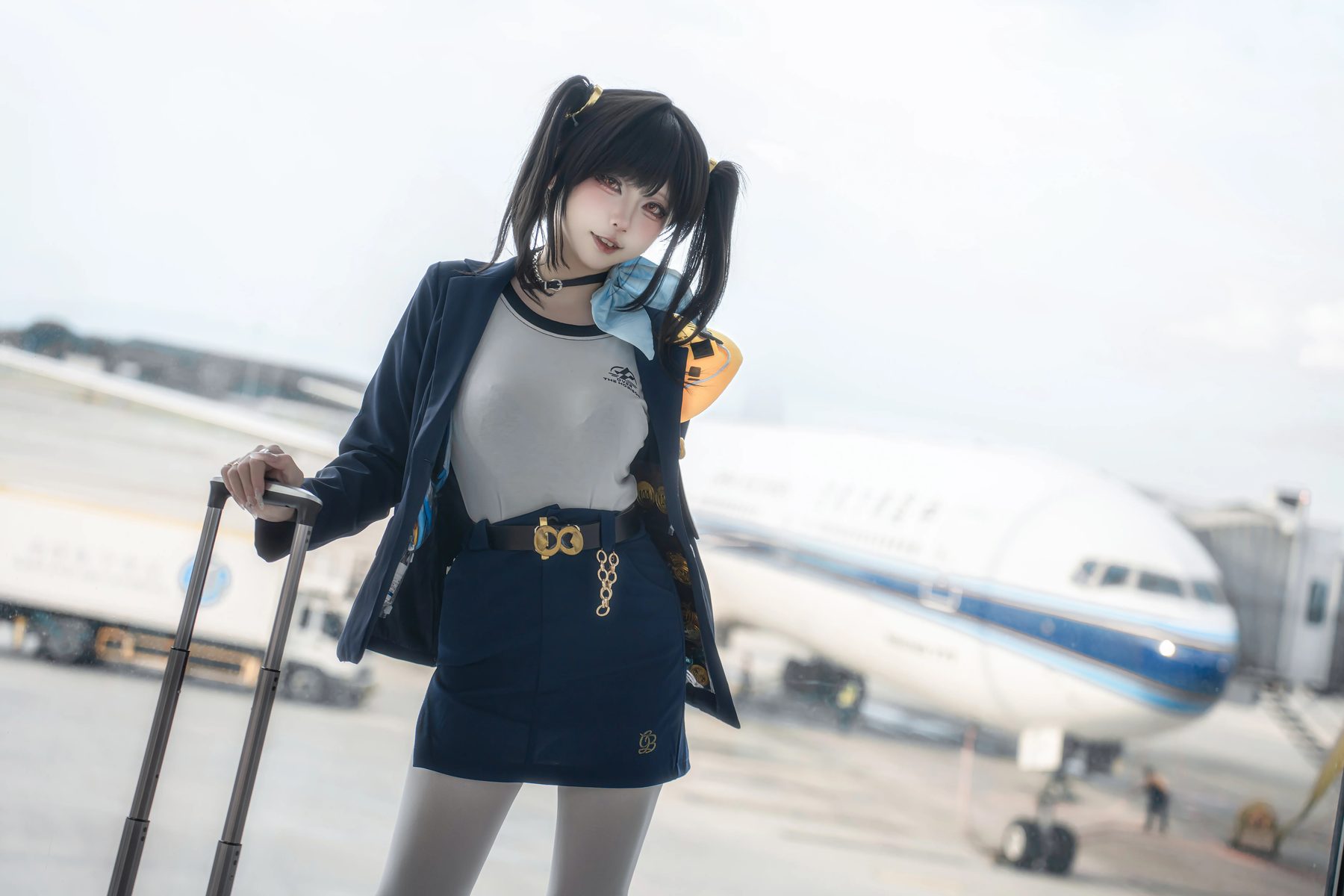 纸悦Etsu ko Nikke胜利女神 索拉 COS写真