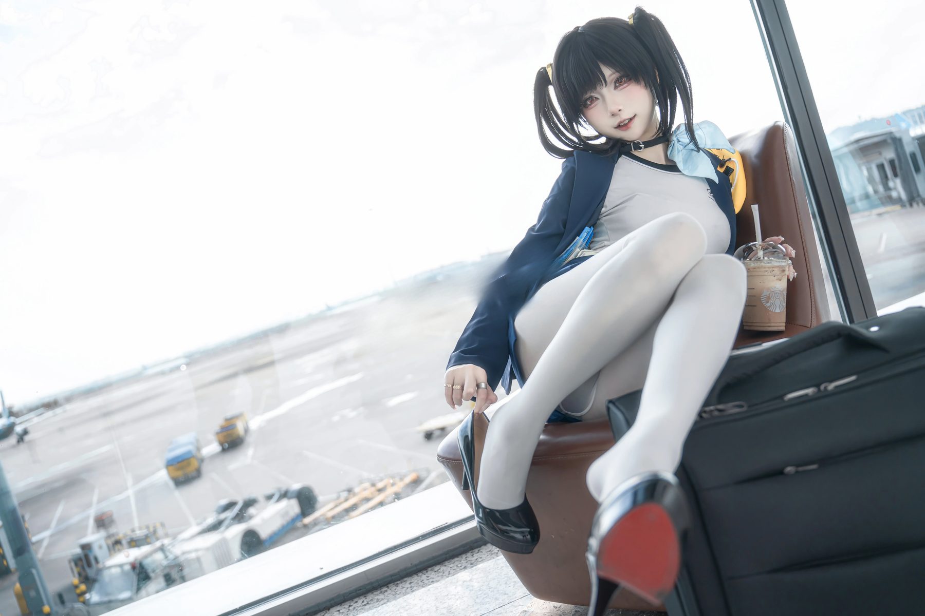 纸悦Etsu ko Nikke胜利女神 索拉 COS写真