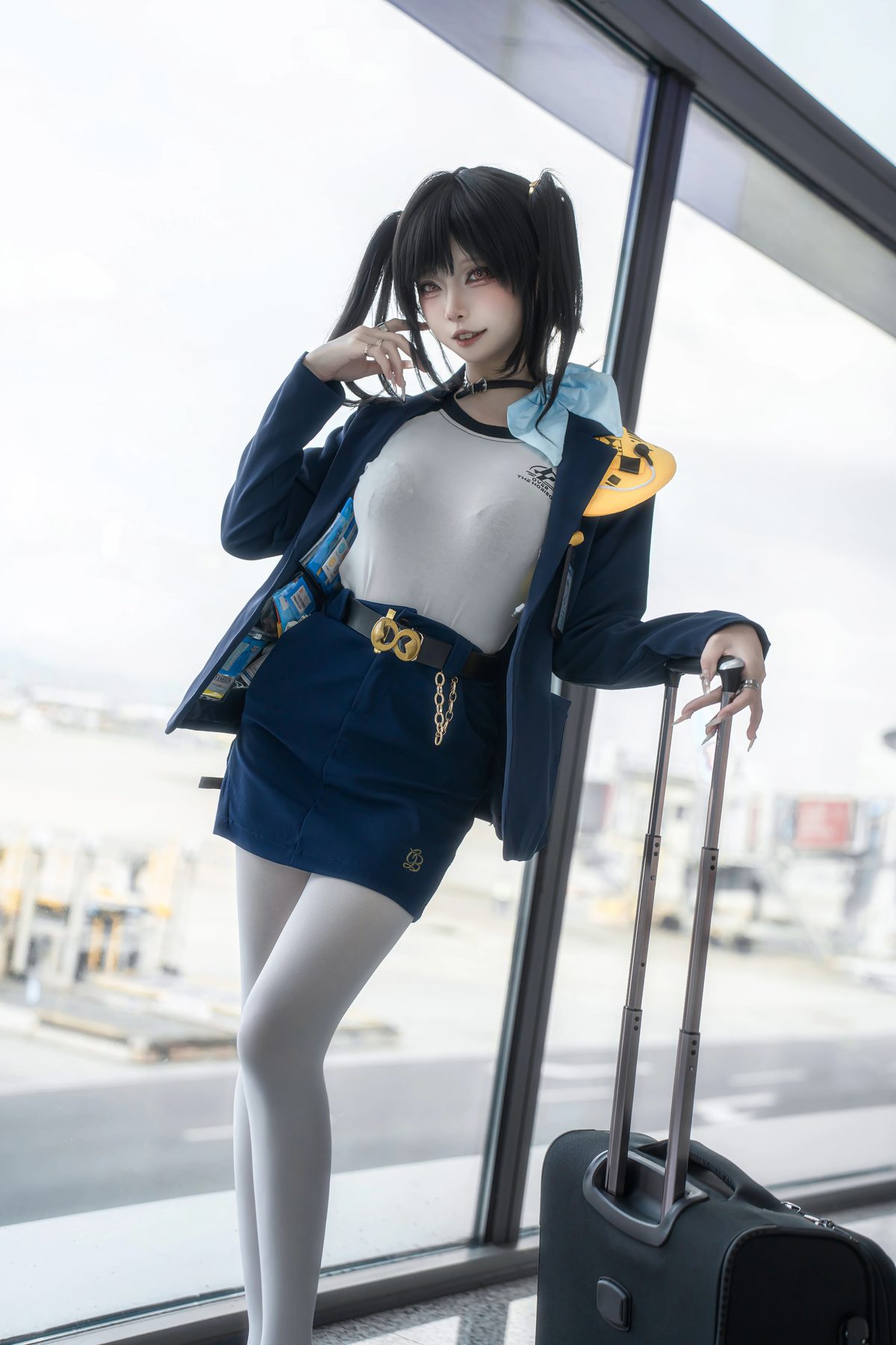 纸悦Etsu ko Nikke胜利女神 索拉 COS写真