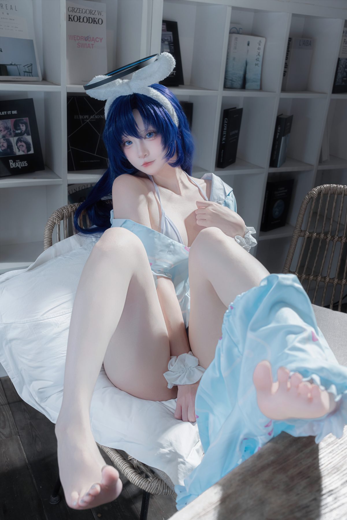 纸悦Etsu ko 蔚蓝档案 优香睡衣 COS写真