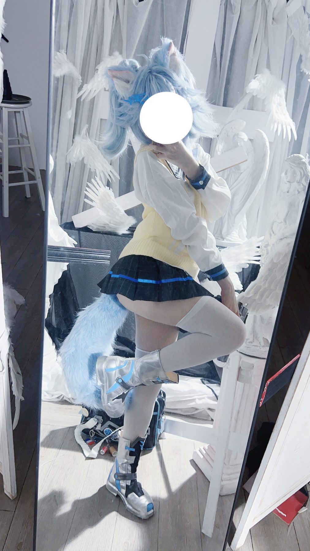 纸悦Etsu ko 校服 COS写真