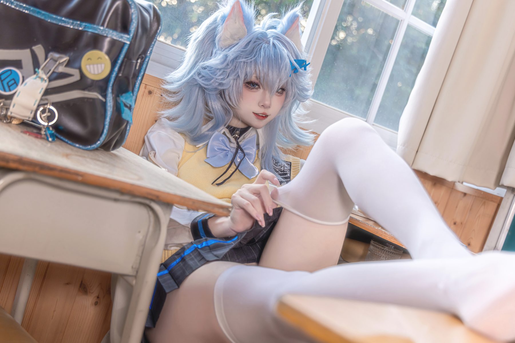 纸悦Etsu ko 校服 COS写真