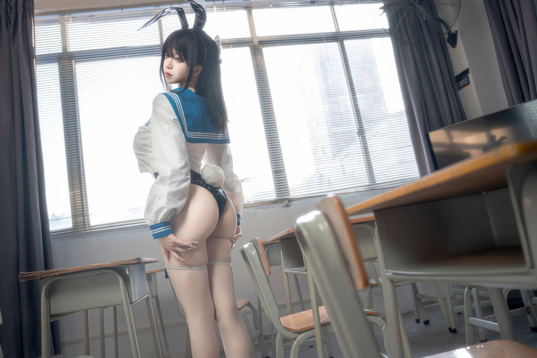 纸悦Etsu ko 水手服兔女郎 COS写真