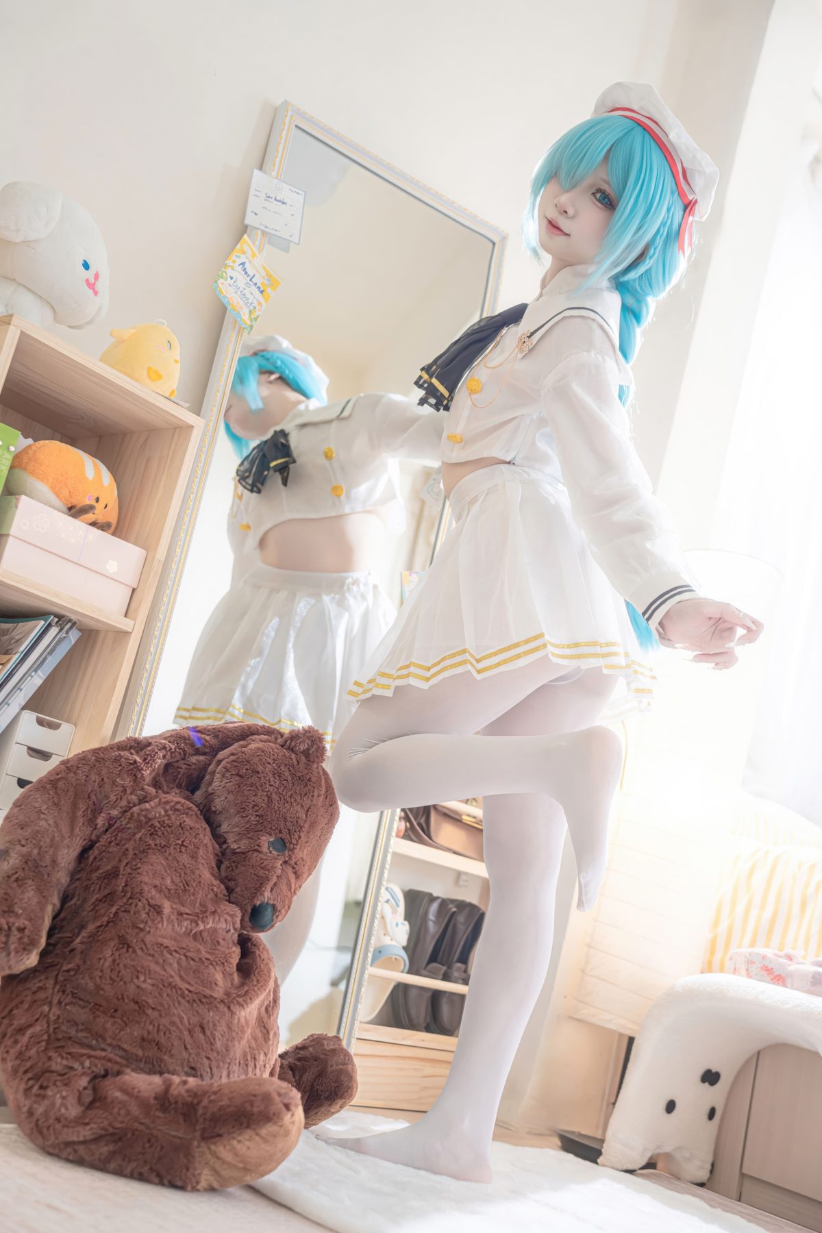 纸悦Etsu ko 碧蓝航线 雅努斯 JK COS写真