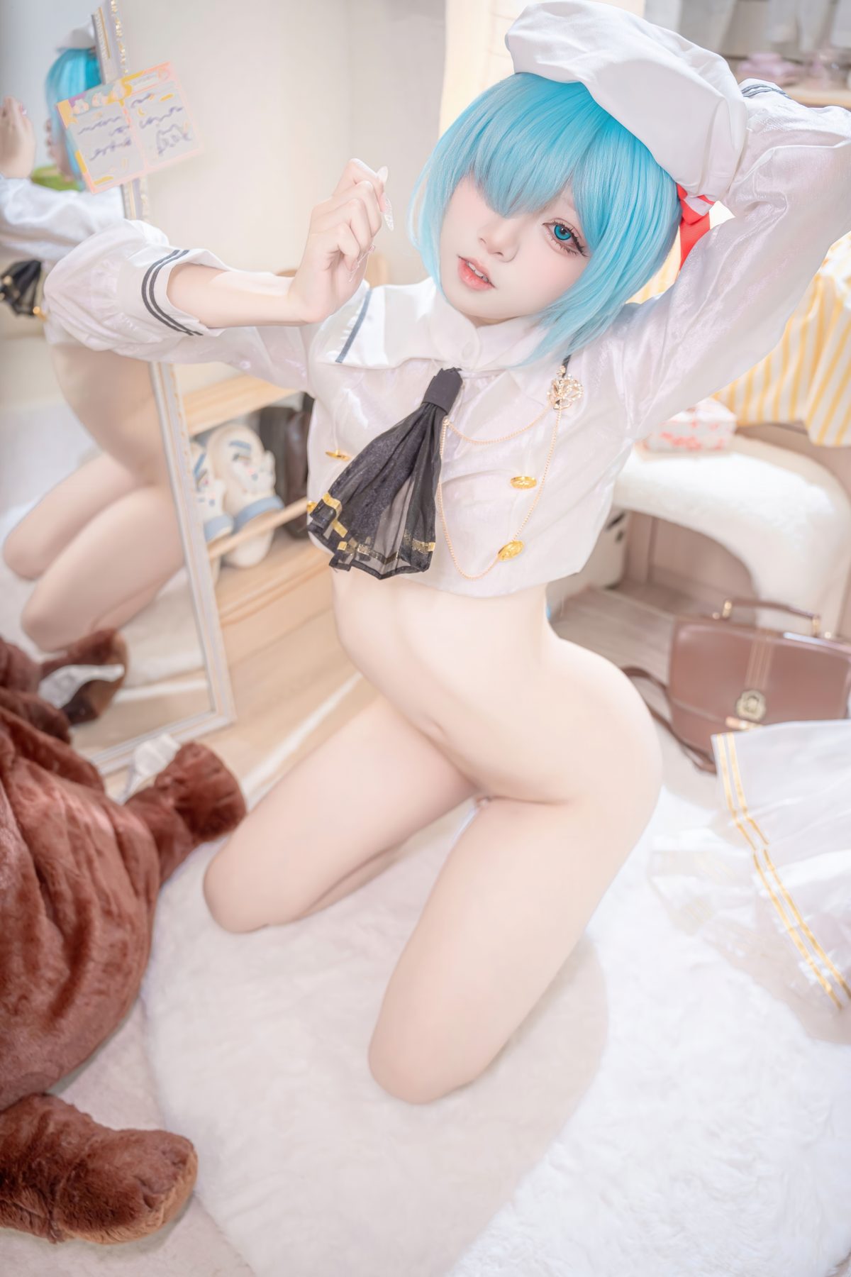 纸悦Etsu ko 碧蓝航线 雅努斯 JK COS写真