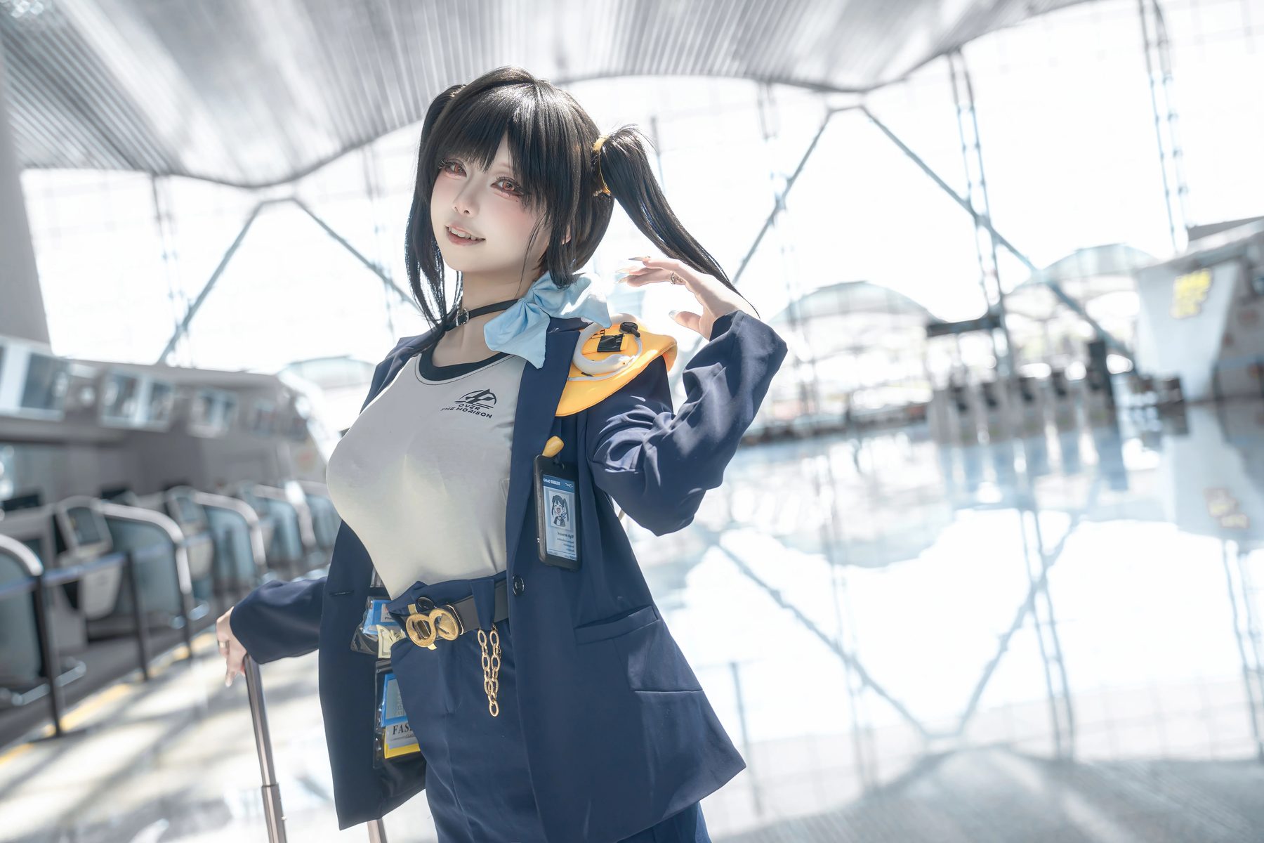 纸悦Etsu ko Nikke胜利女神 索拉 COS写真