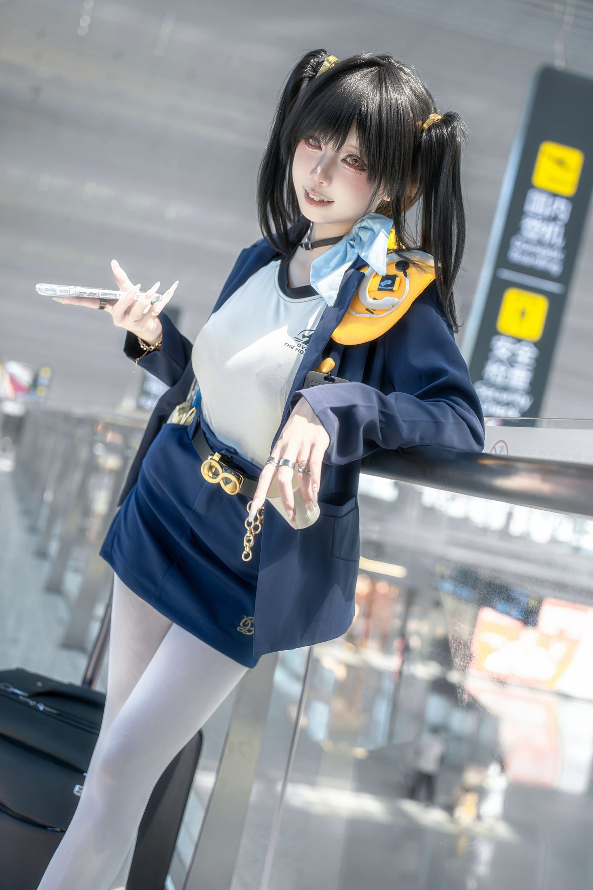 纸悦Etsu ko Nikke胜利女神 索拉 COS写真