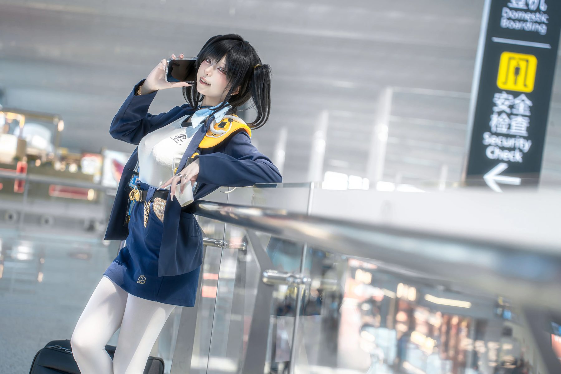 纸悦Etsu ko Nikke胜利女神 索拉 COS写真
