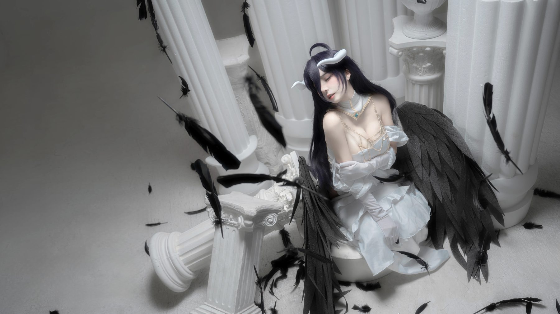 纸悦Etsu ko Overlord 雅儿贝德 COS写真