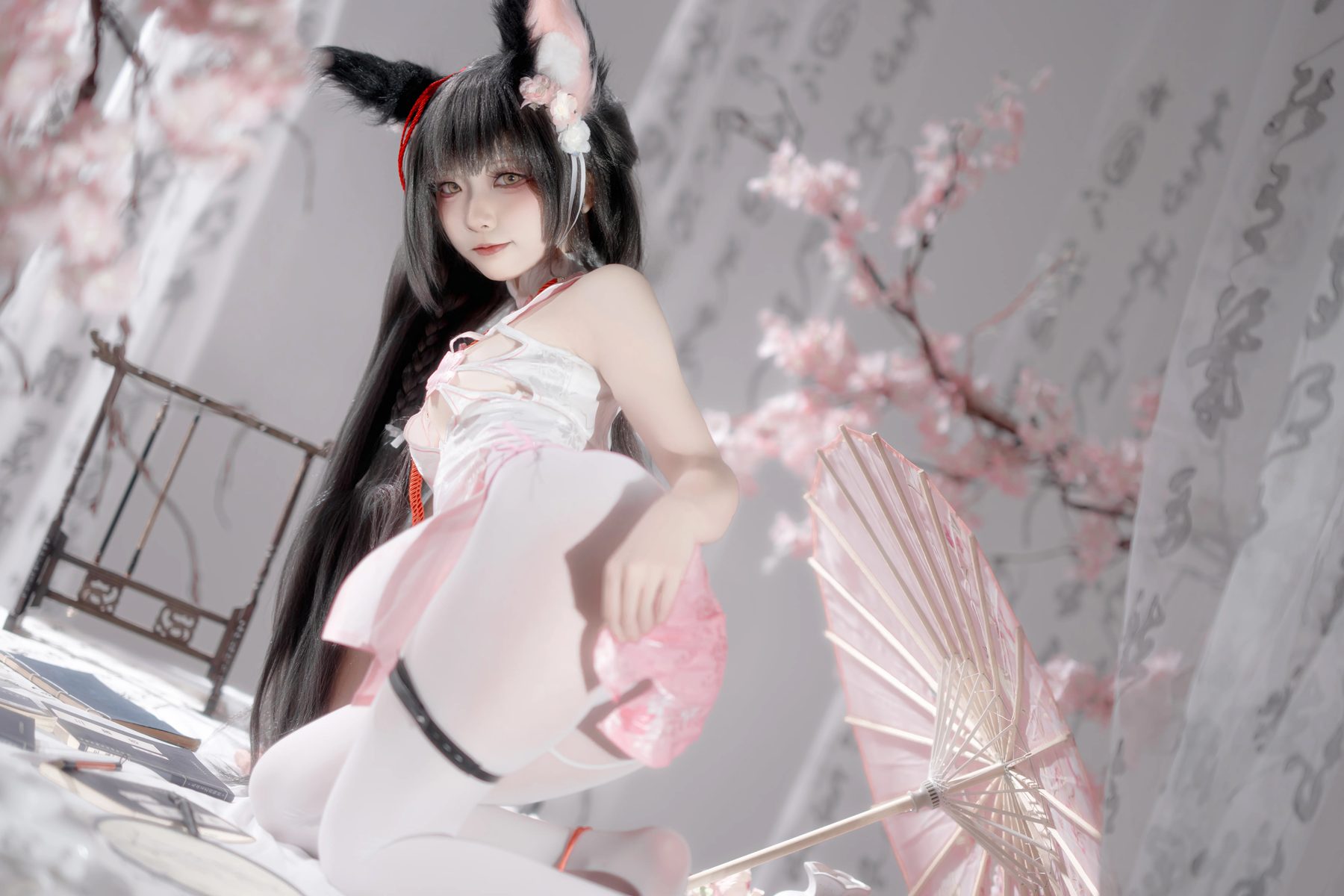 纸悦Etsu ko 碧蓝航线 长门旗袍 COS写真