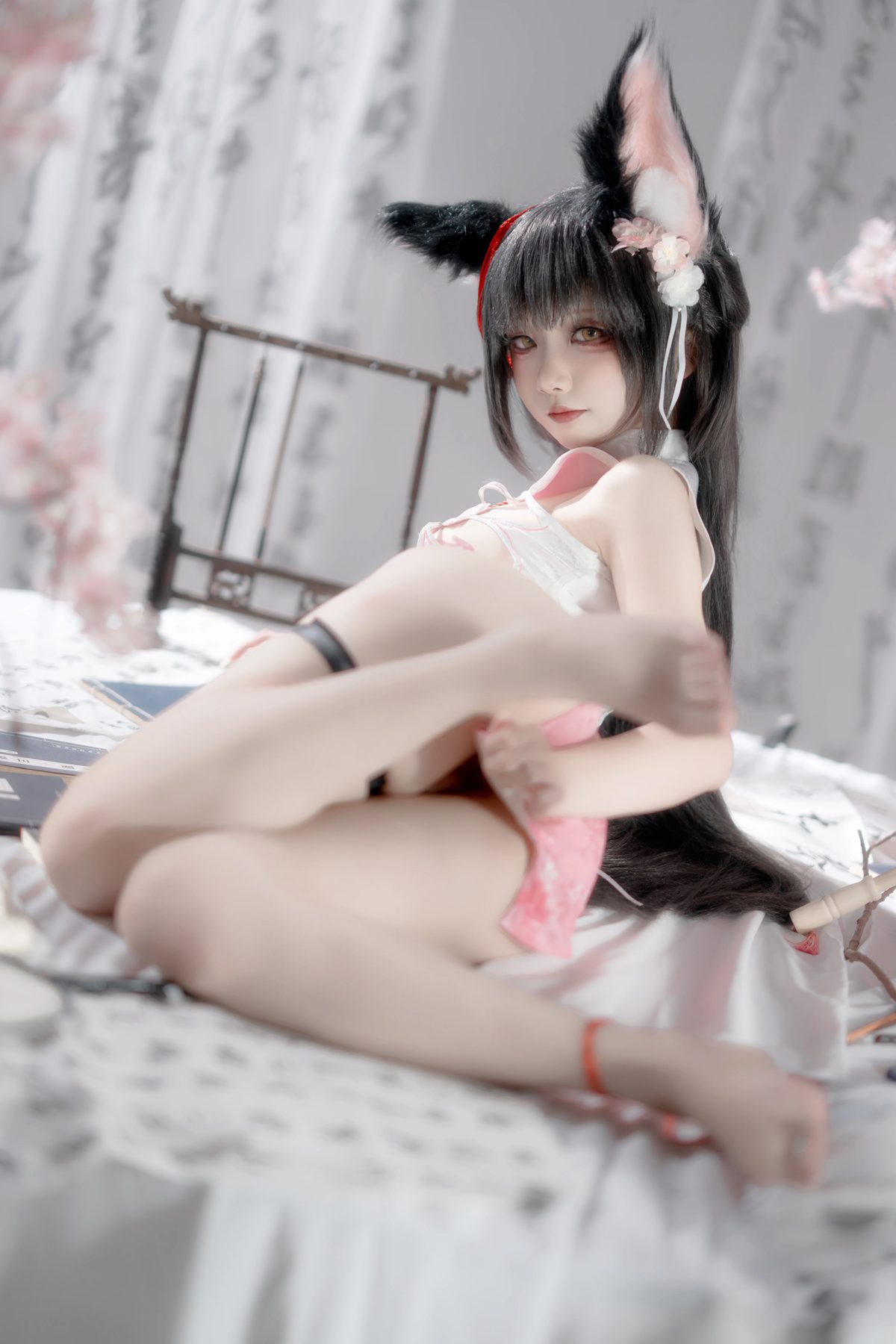 纸悦Etsu ko 碧蓝航线 长门旗袍 COS写真