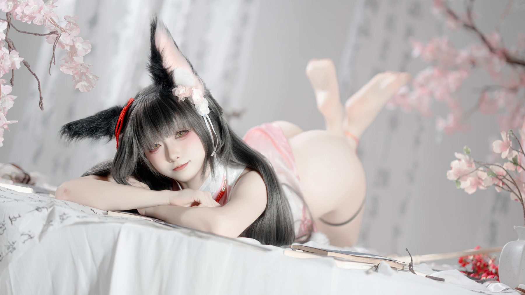 纸悦Etsu ko 碧蓝航线 长门旗袍 COS写真