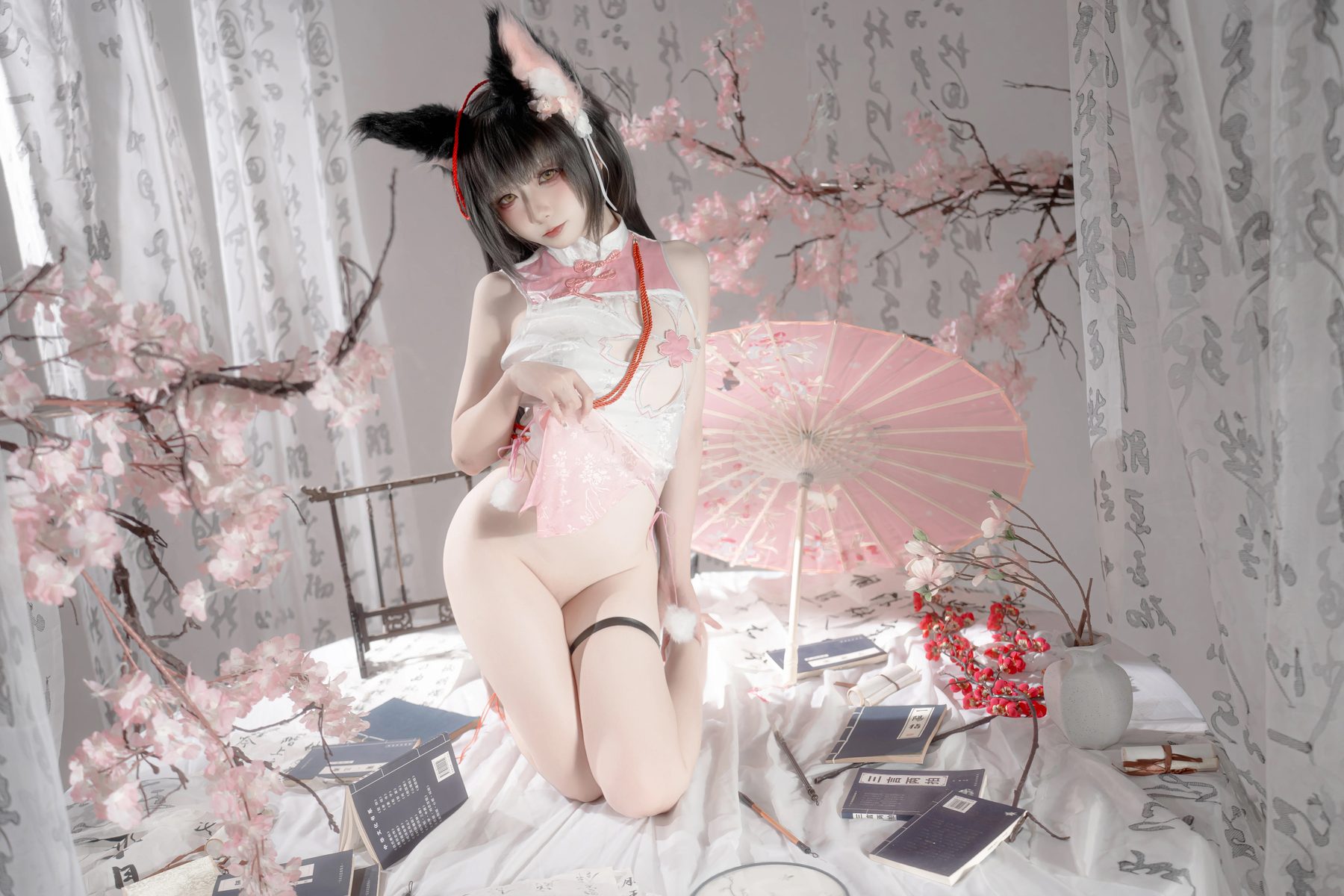 纸悦Etsu ko 碧蓝航线 长门旗袍 COS写真