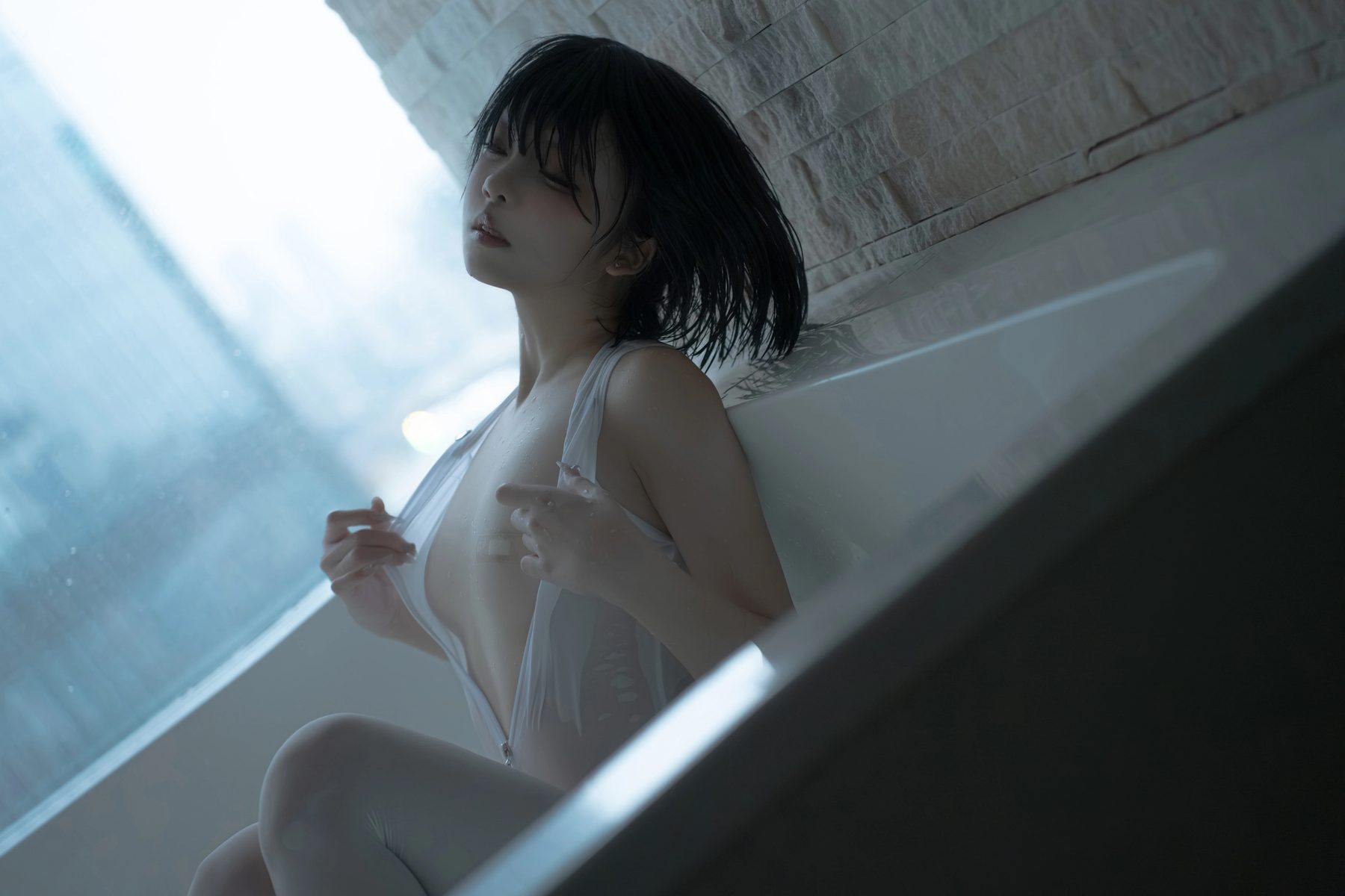 纸悦Etsu ko 透明竞泳 COS写真