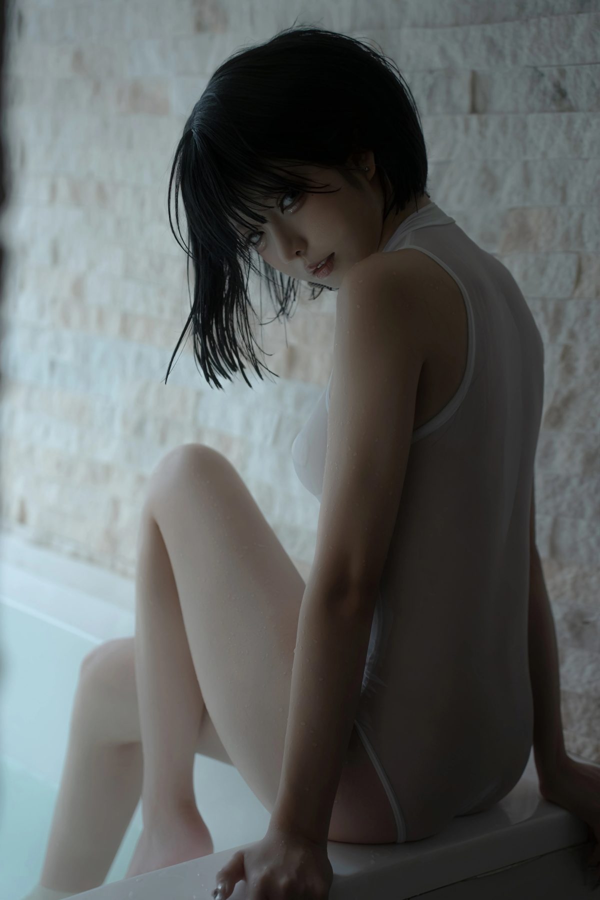 纸悦Etsu ko 透明竞泳 COS写真