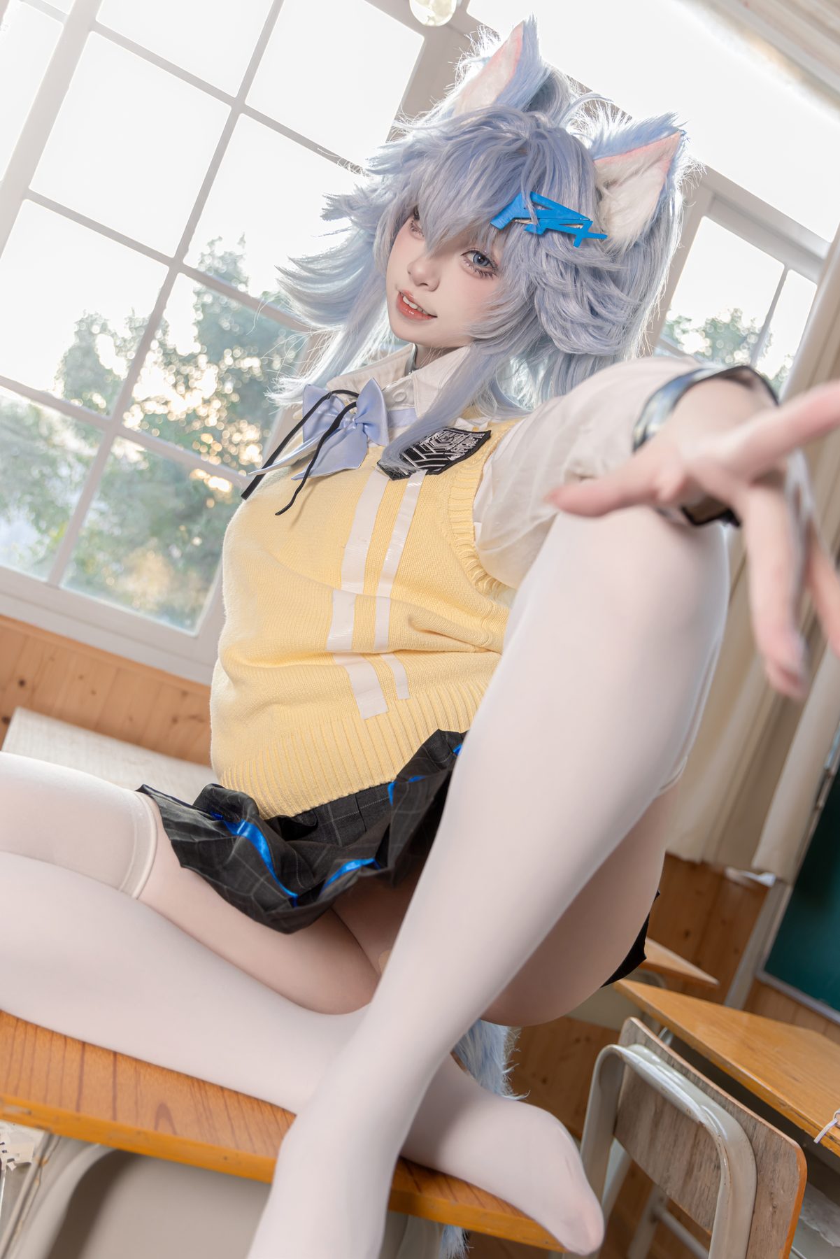 纸悦Etsu ko 校服 COS写真