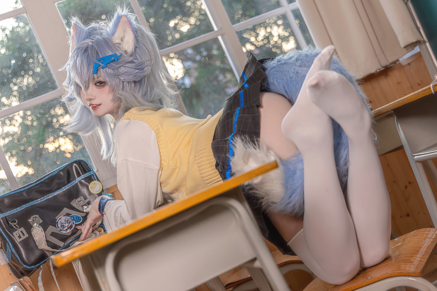 纸悦Etsu ko 校服 COS写真