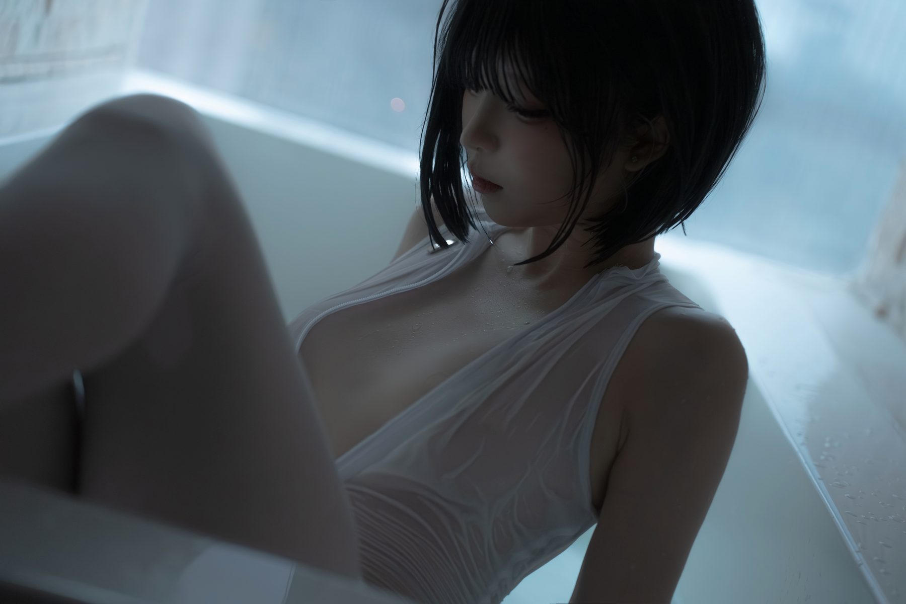 纸悦Etsu ko 透明竞泳 COS写真