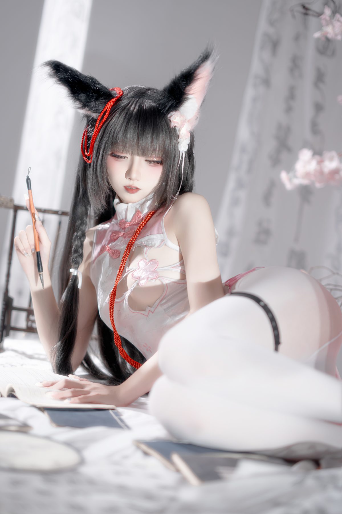 纸悦Etsu ko 长门旗袍 COS写真