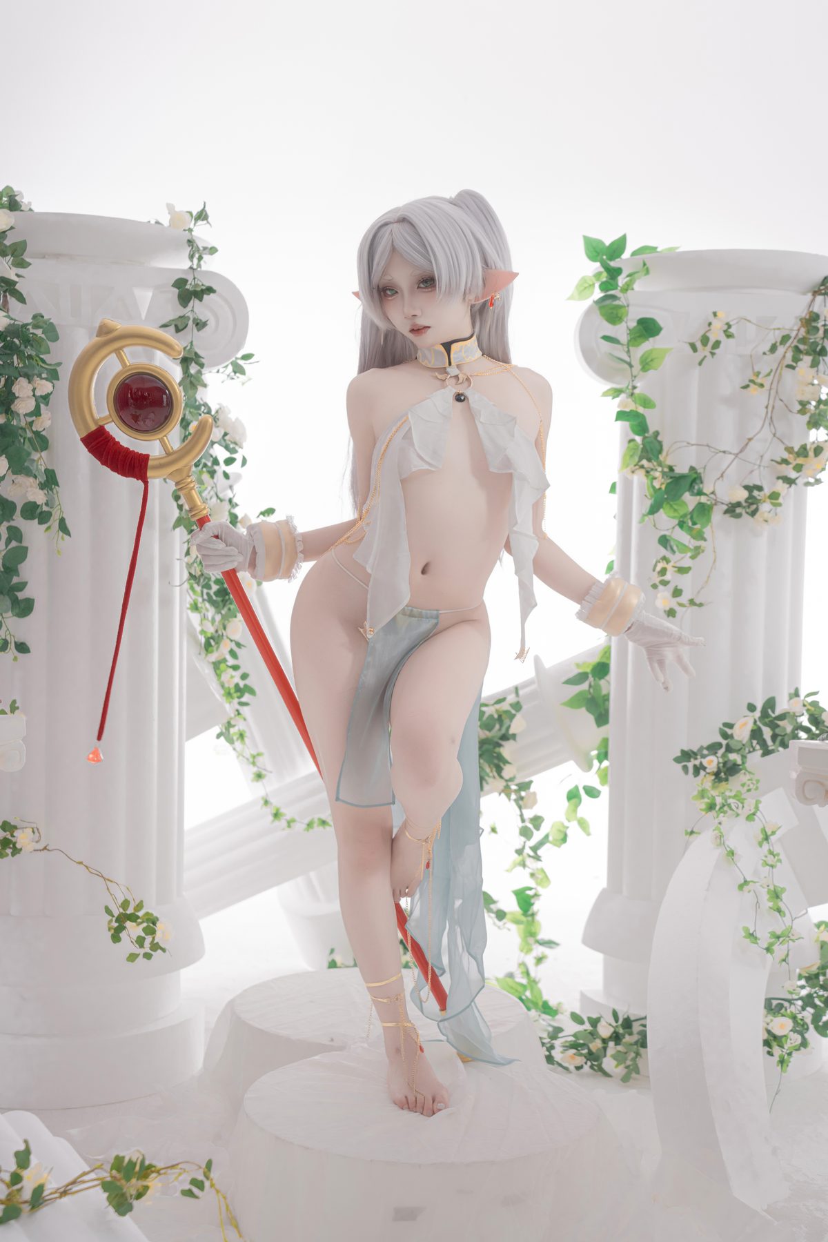 纸悦Etsu ko 葬送的芙莉莲 芙莉莲 舞娘 COS写真