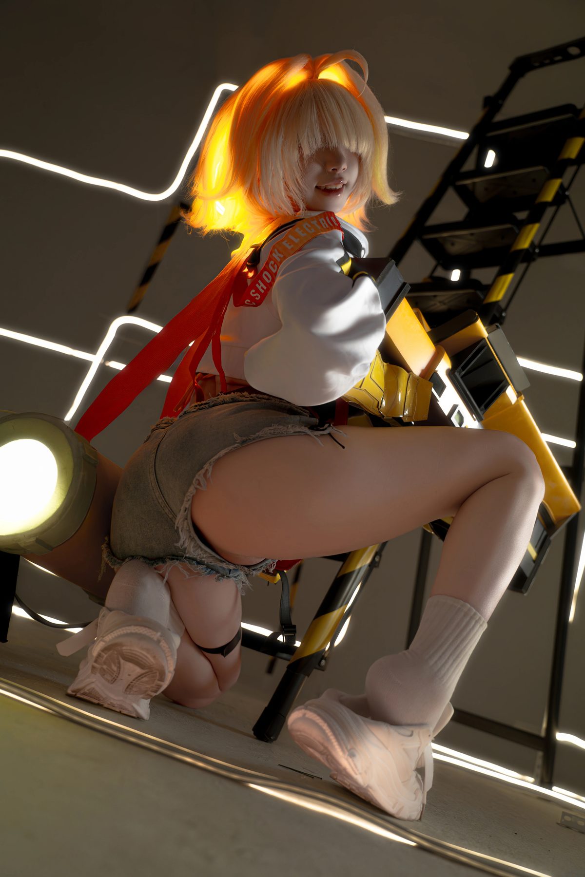 纸悦Etsu ko Nikke胜利女神 伊莱格 COS写真